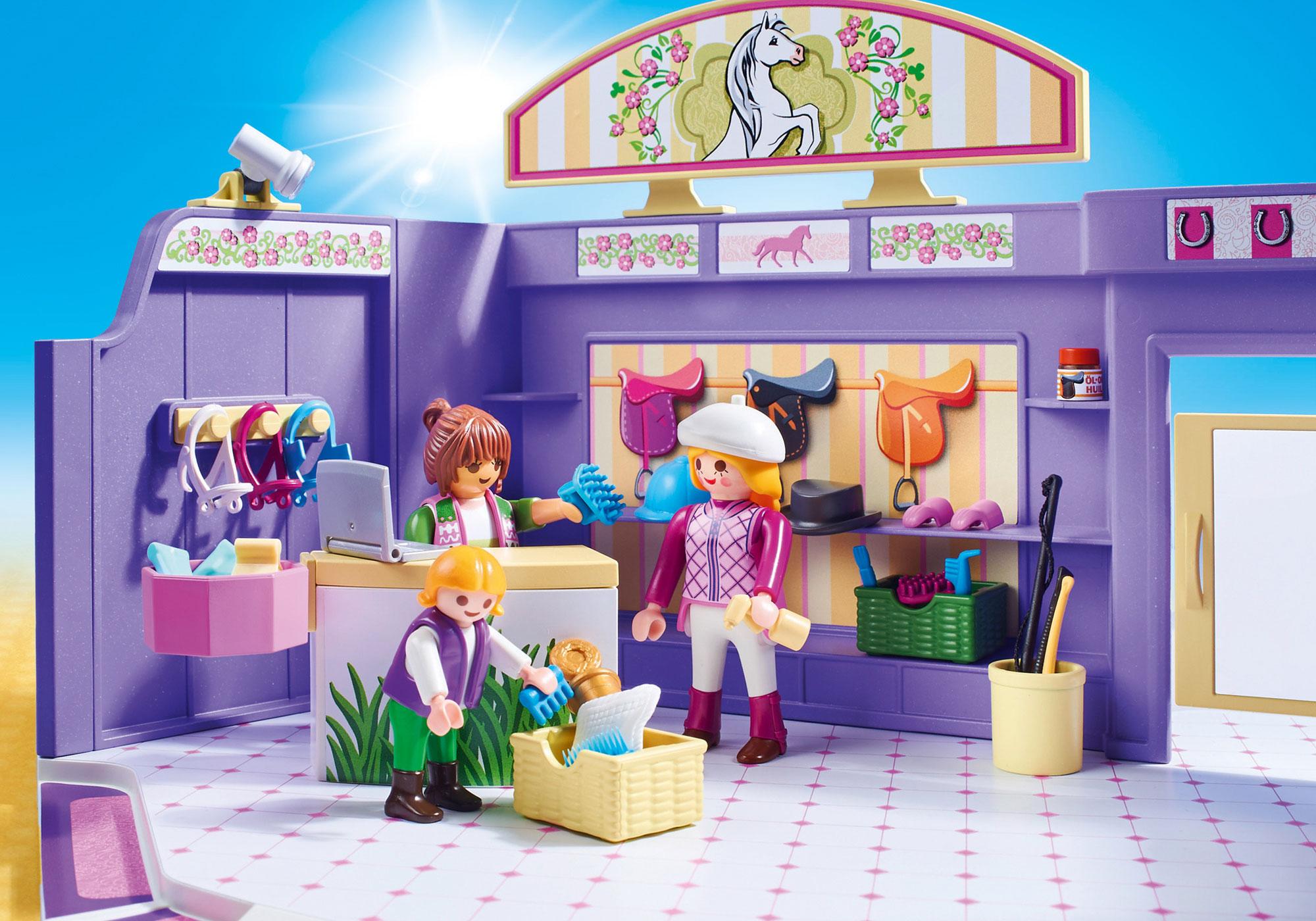 playmobil boutique equitation