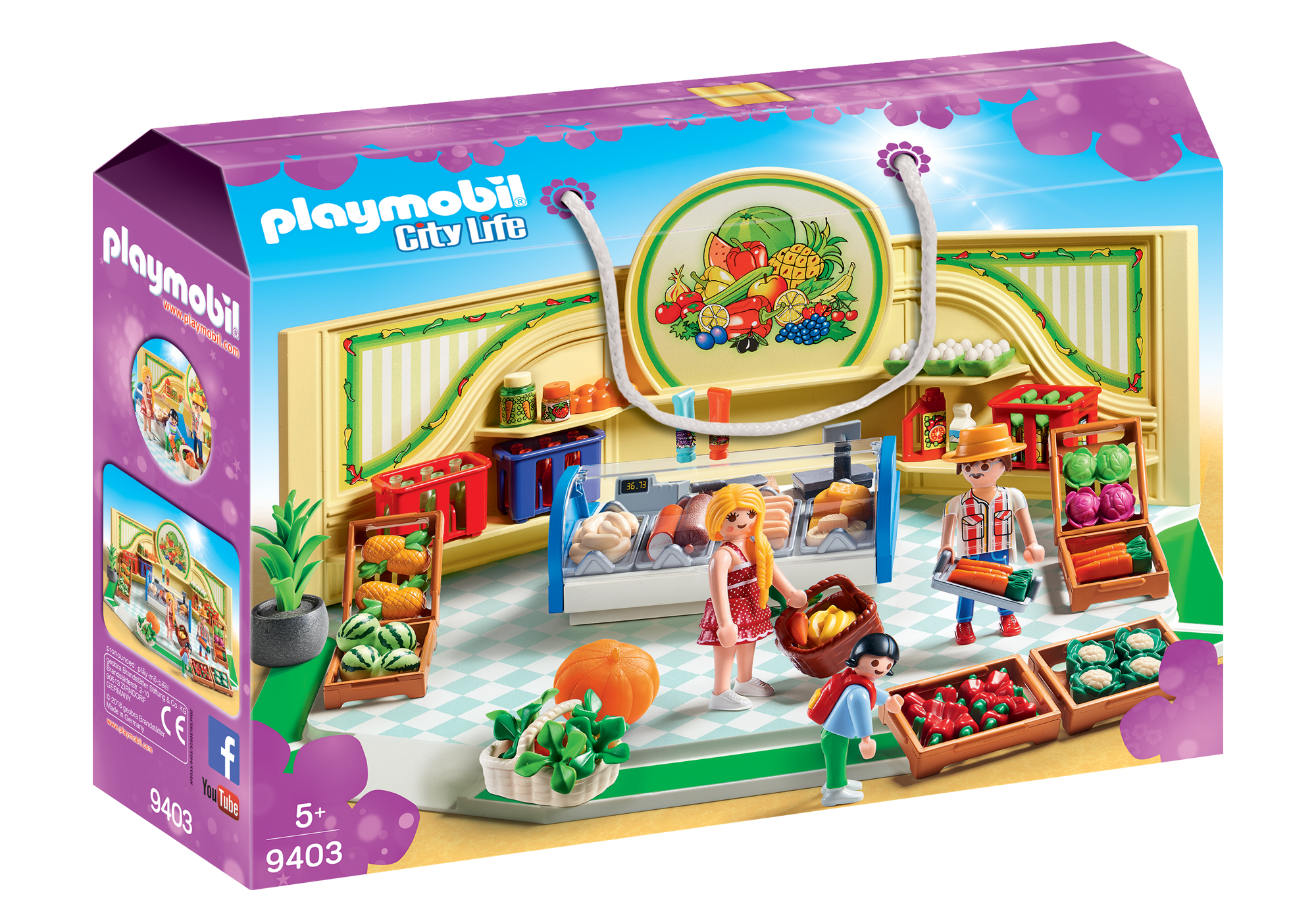 playmobil petit magasin