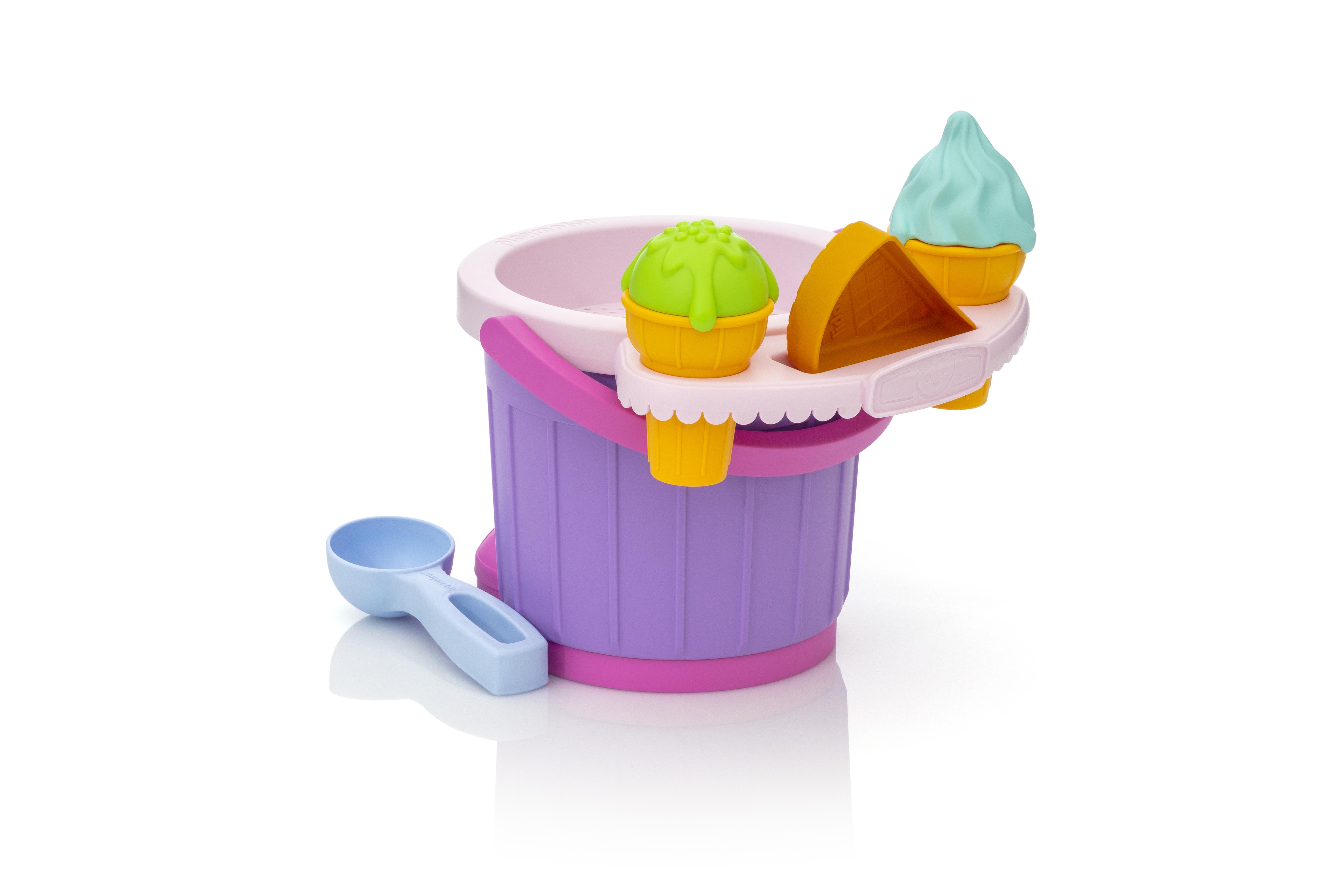 playmobil ice cream shop sand bucket