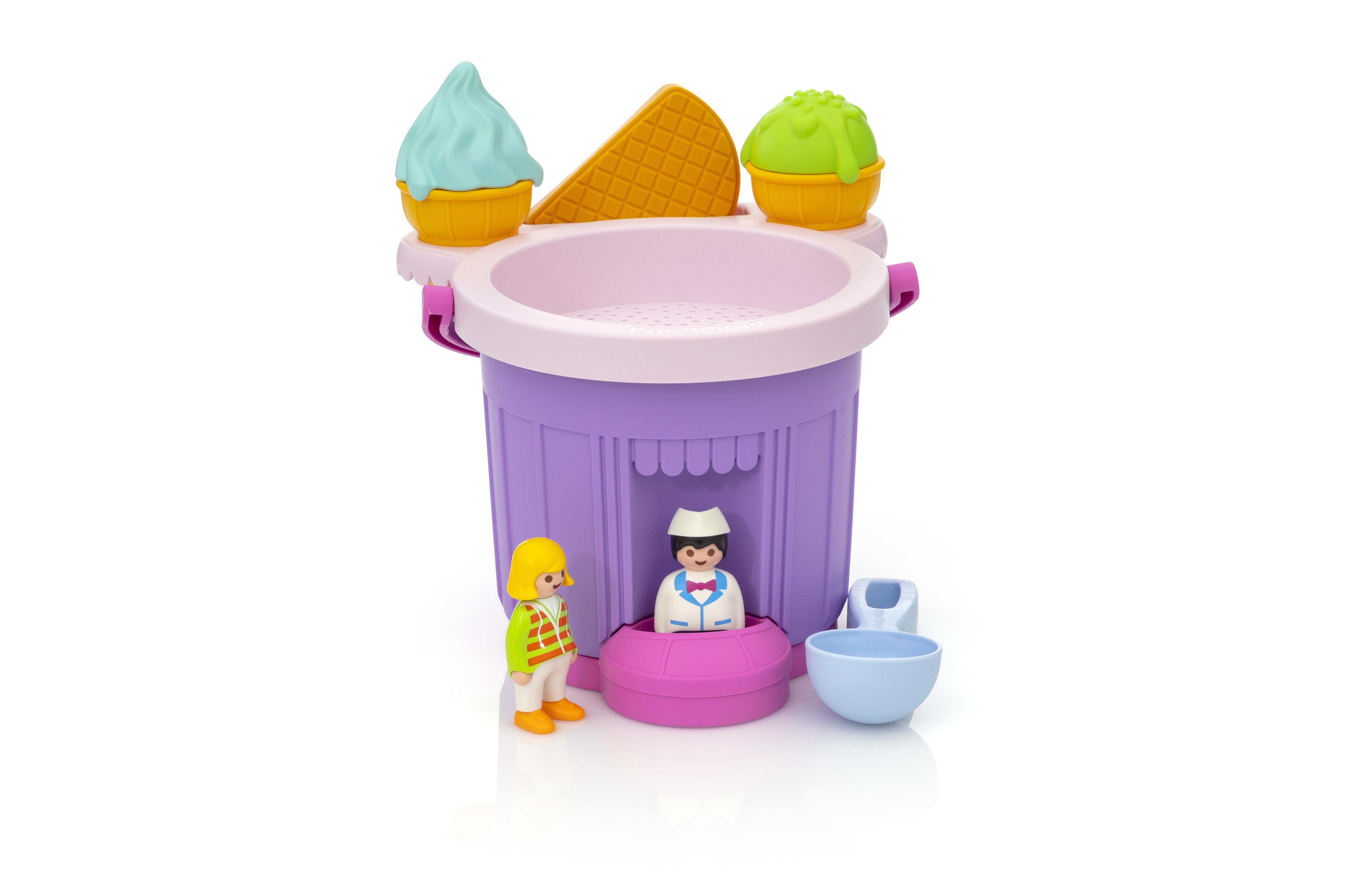 cubo playa playmobil