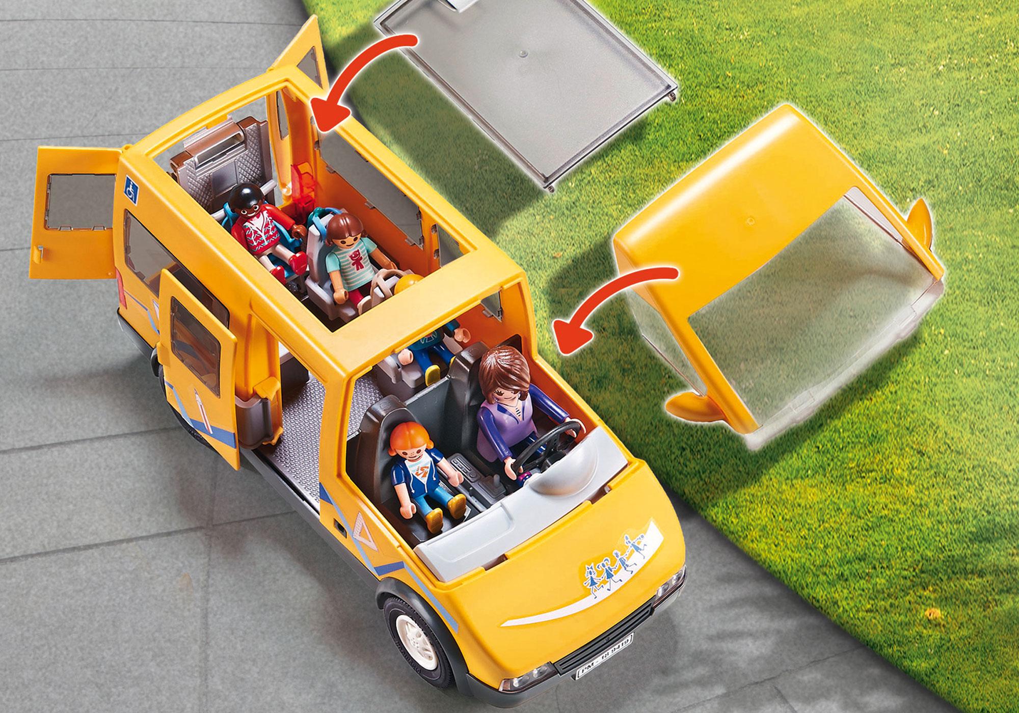 playmobil school bus 9419