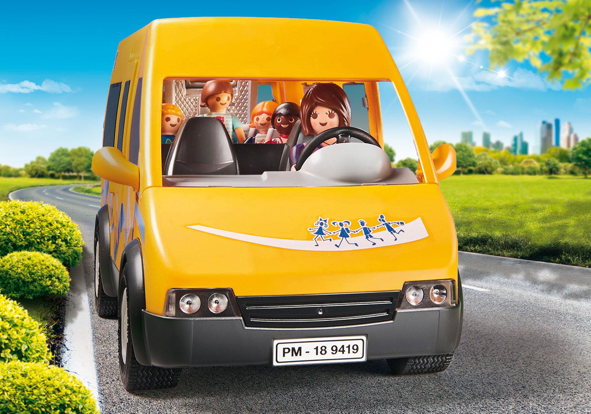 autobús escolar de playmobil