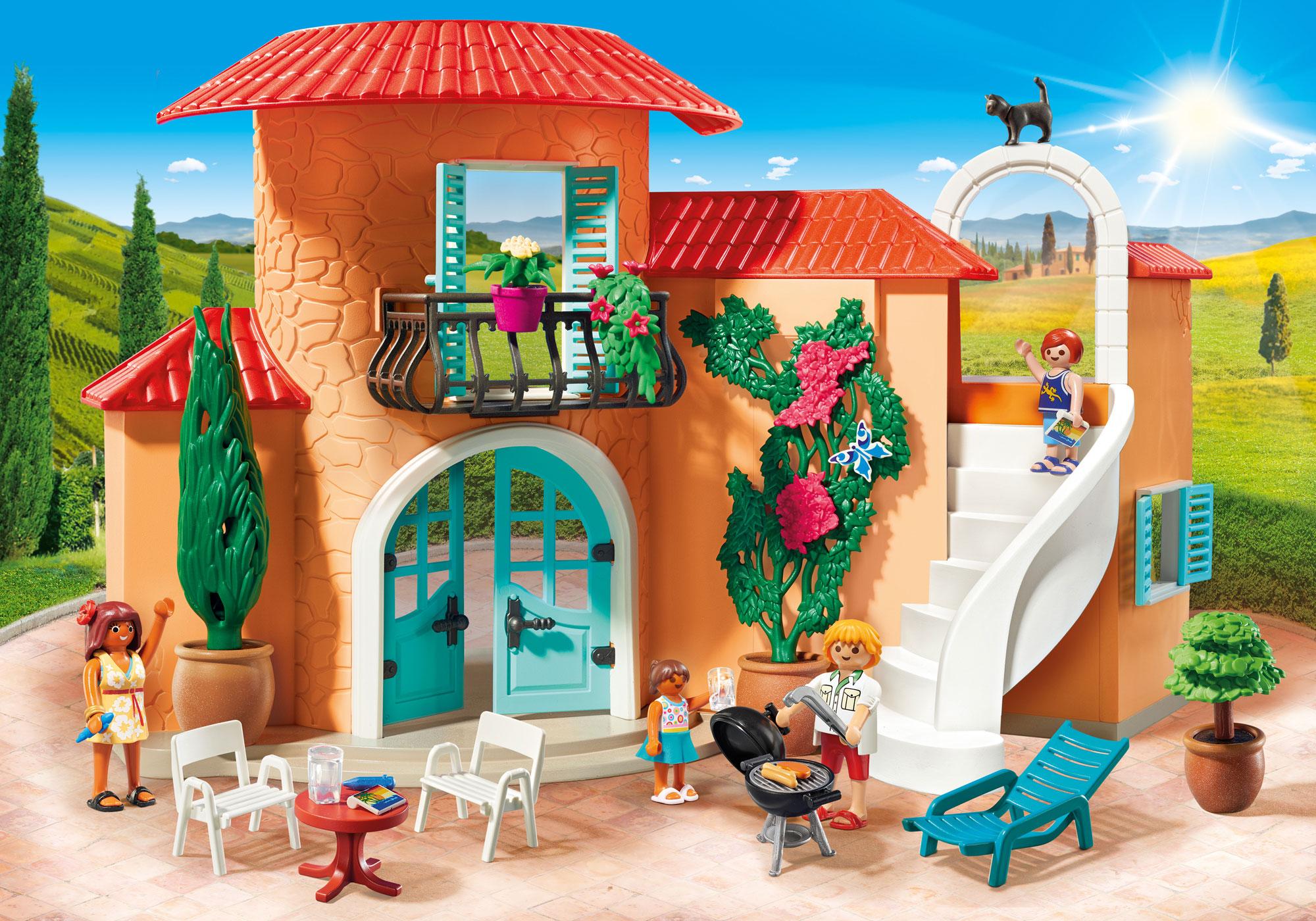 playmobil family fun villa