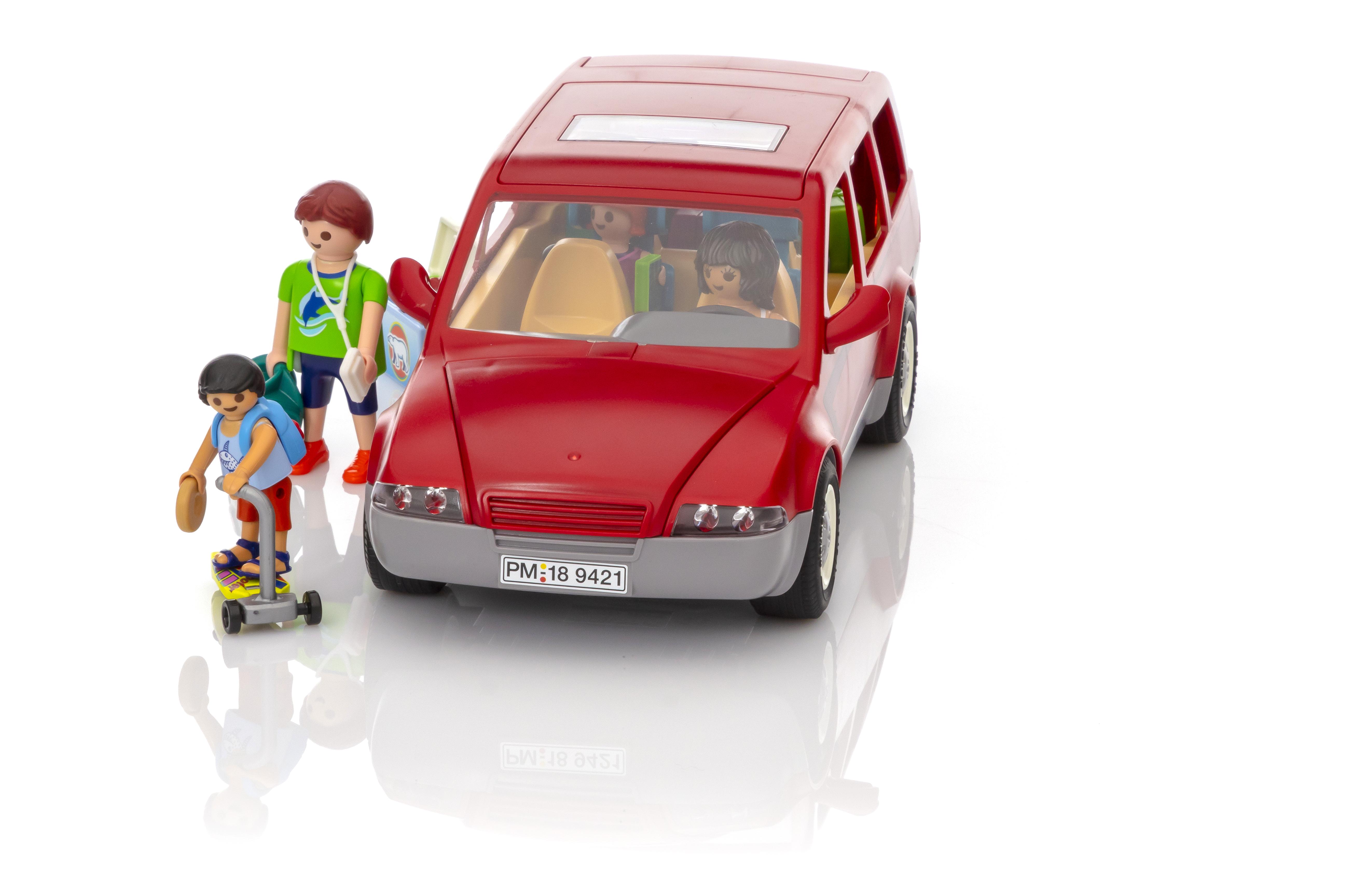 playmobil family car