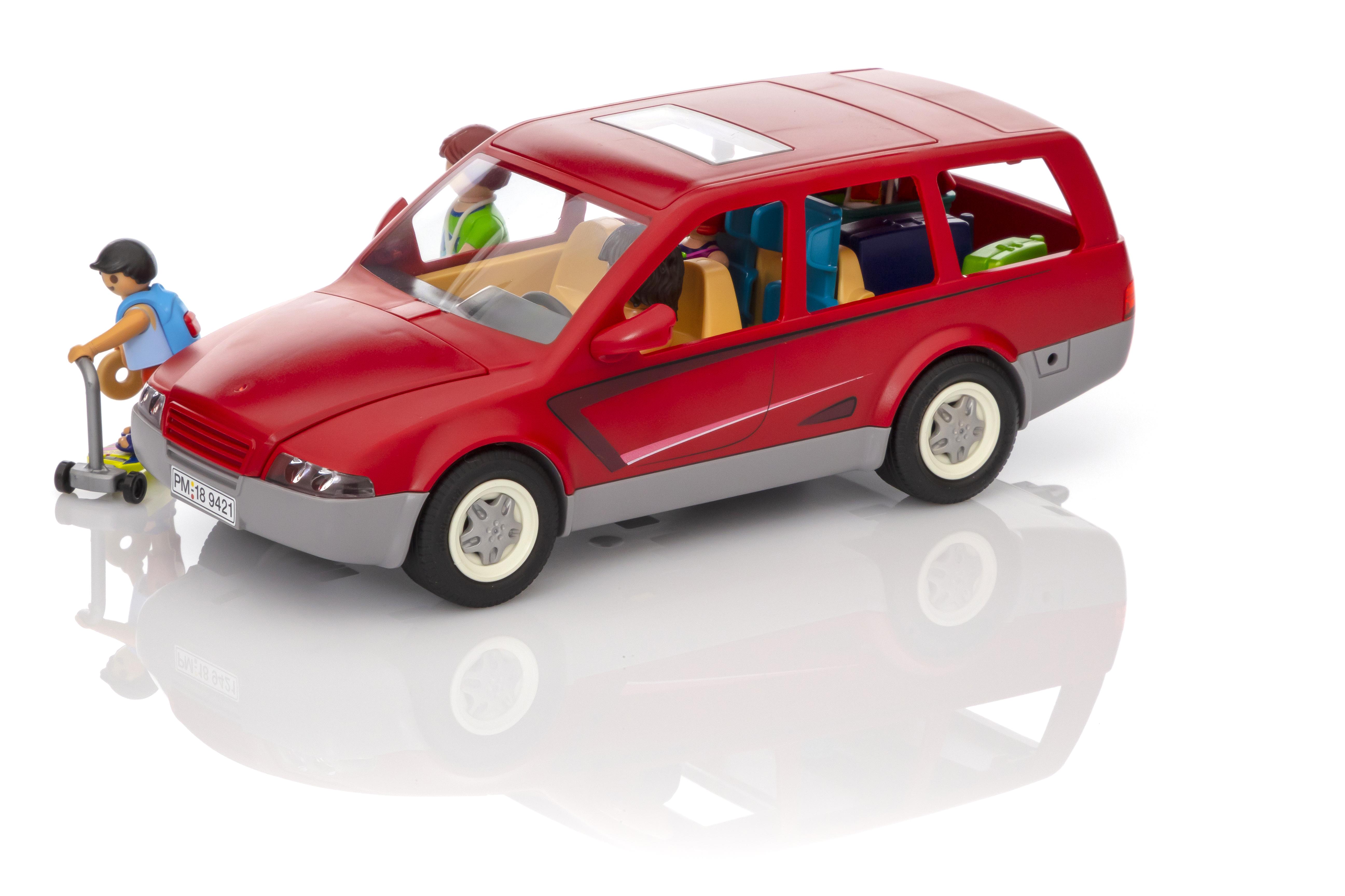 playmobil family car