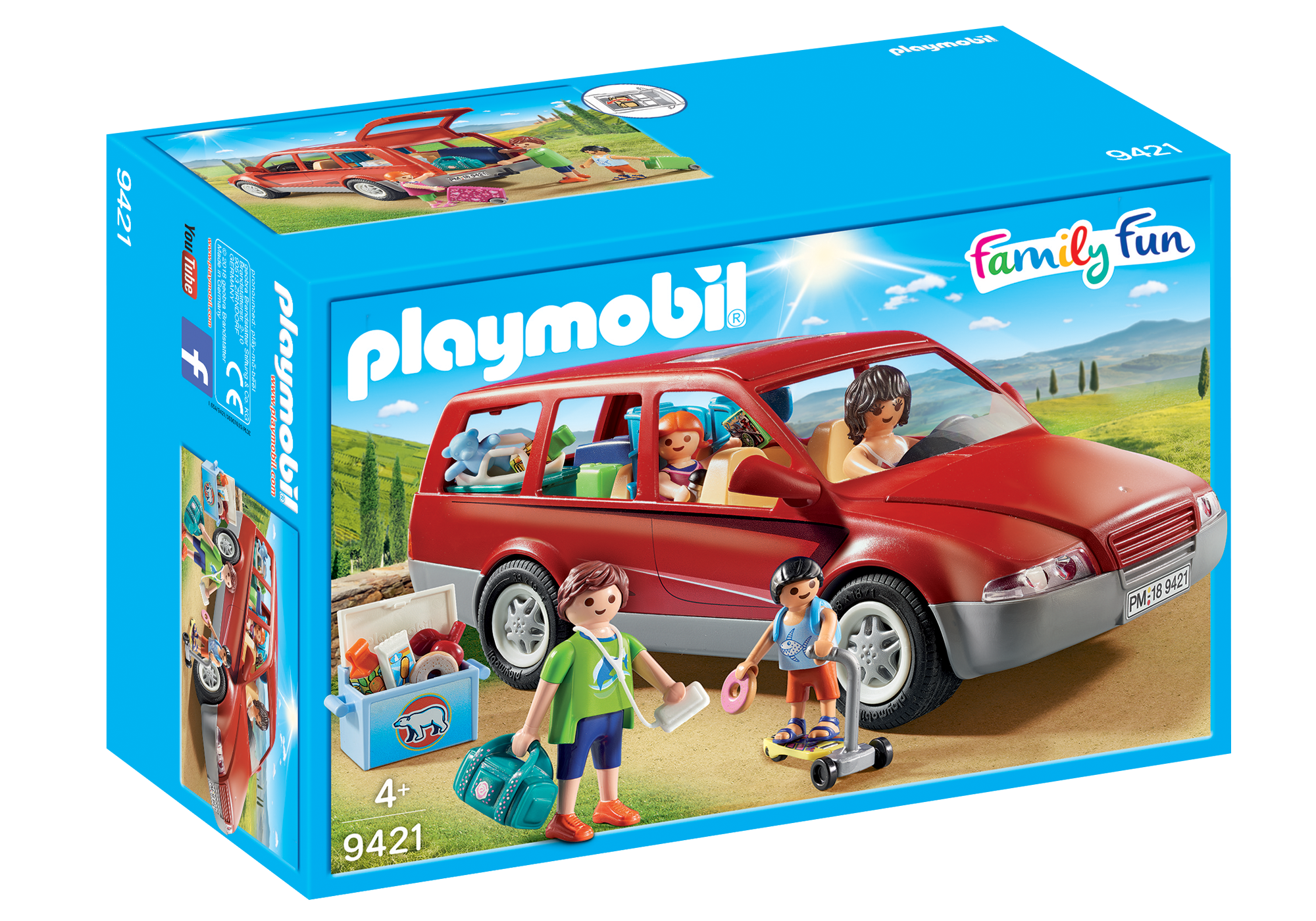 playmobil family car 9421