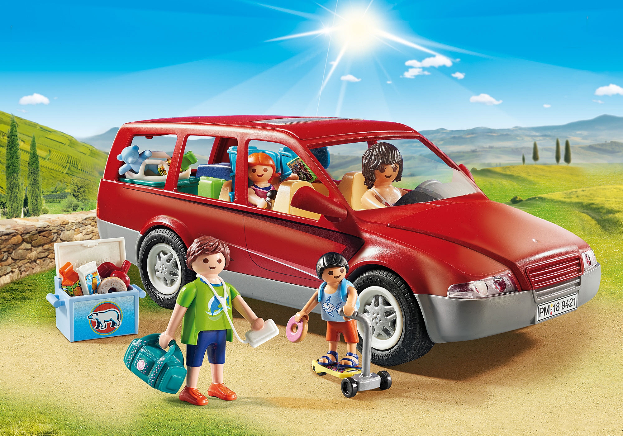 Playmobil - Coche Familiar Playmobil: Family Fun