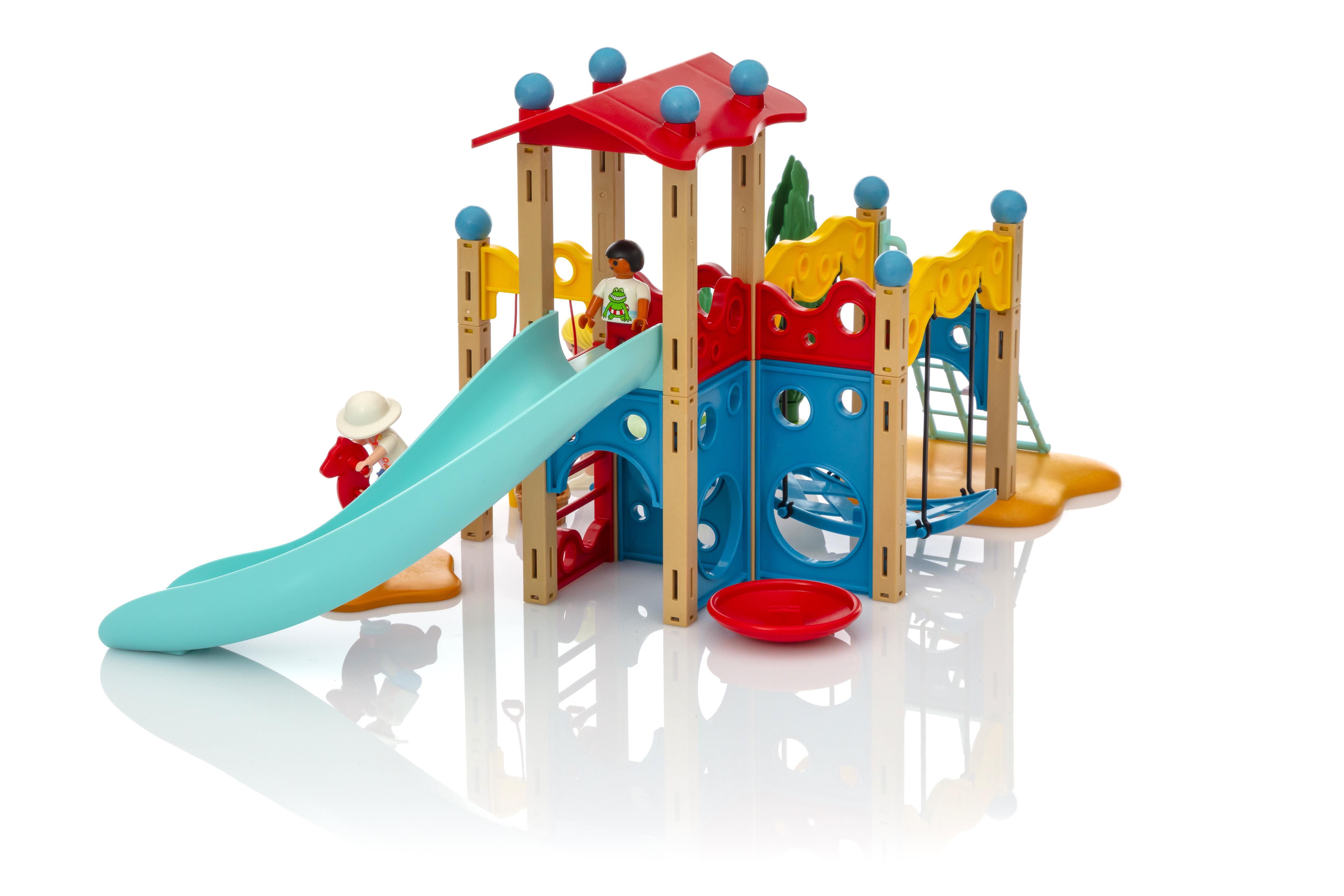 Playmobil Park Playground Instructions minimalistisches Interieur