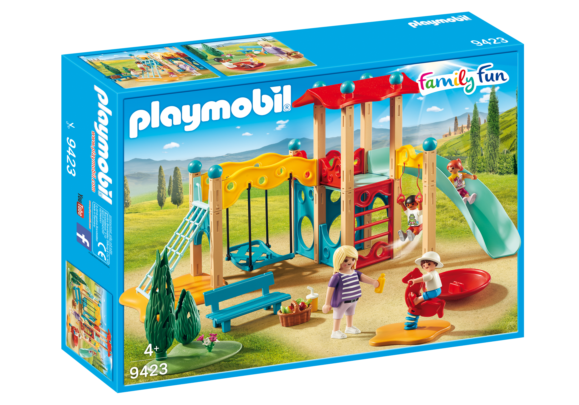 playmobil city life playground