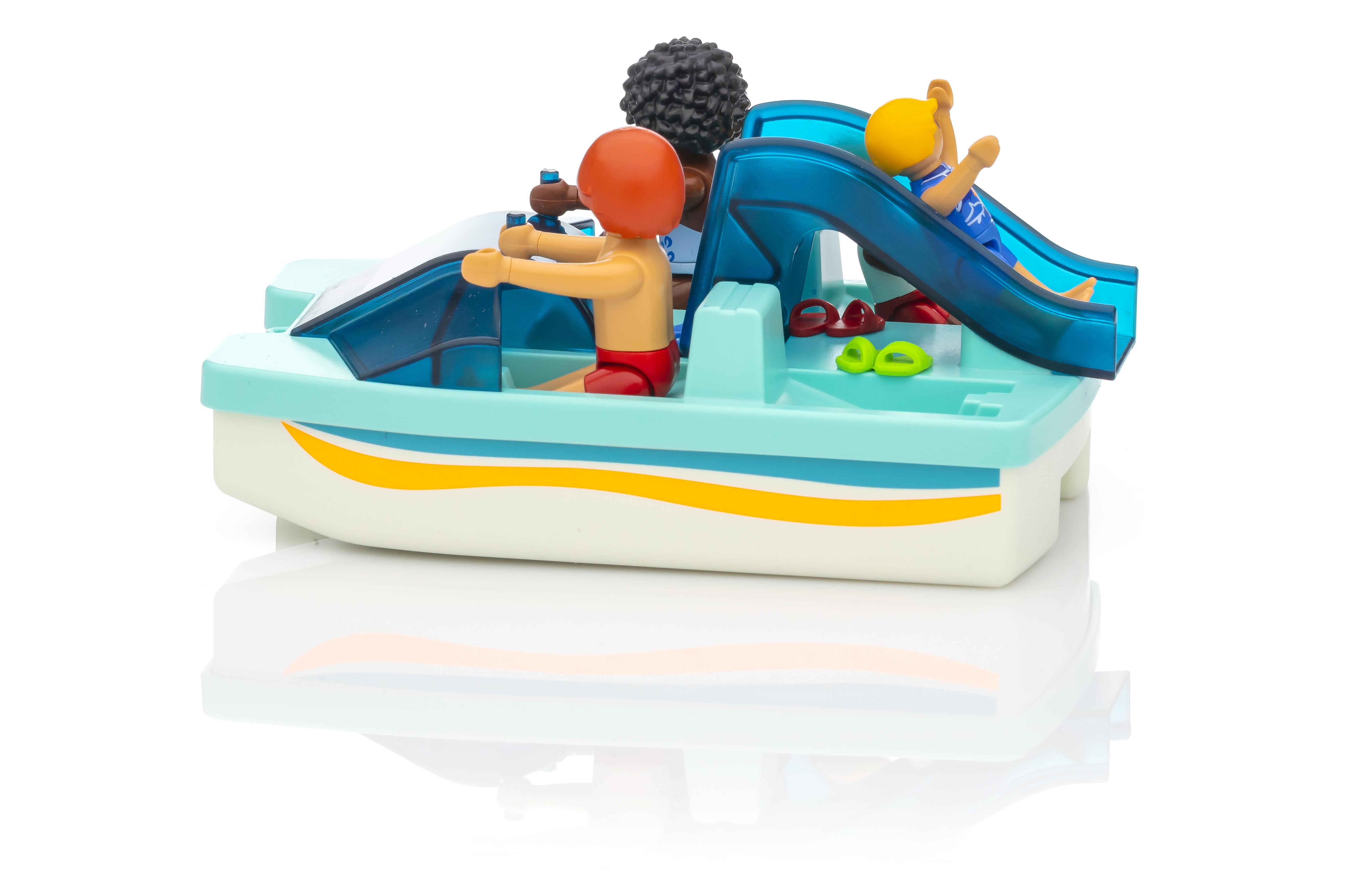 playmobil paddle boat