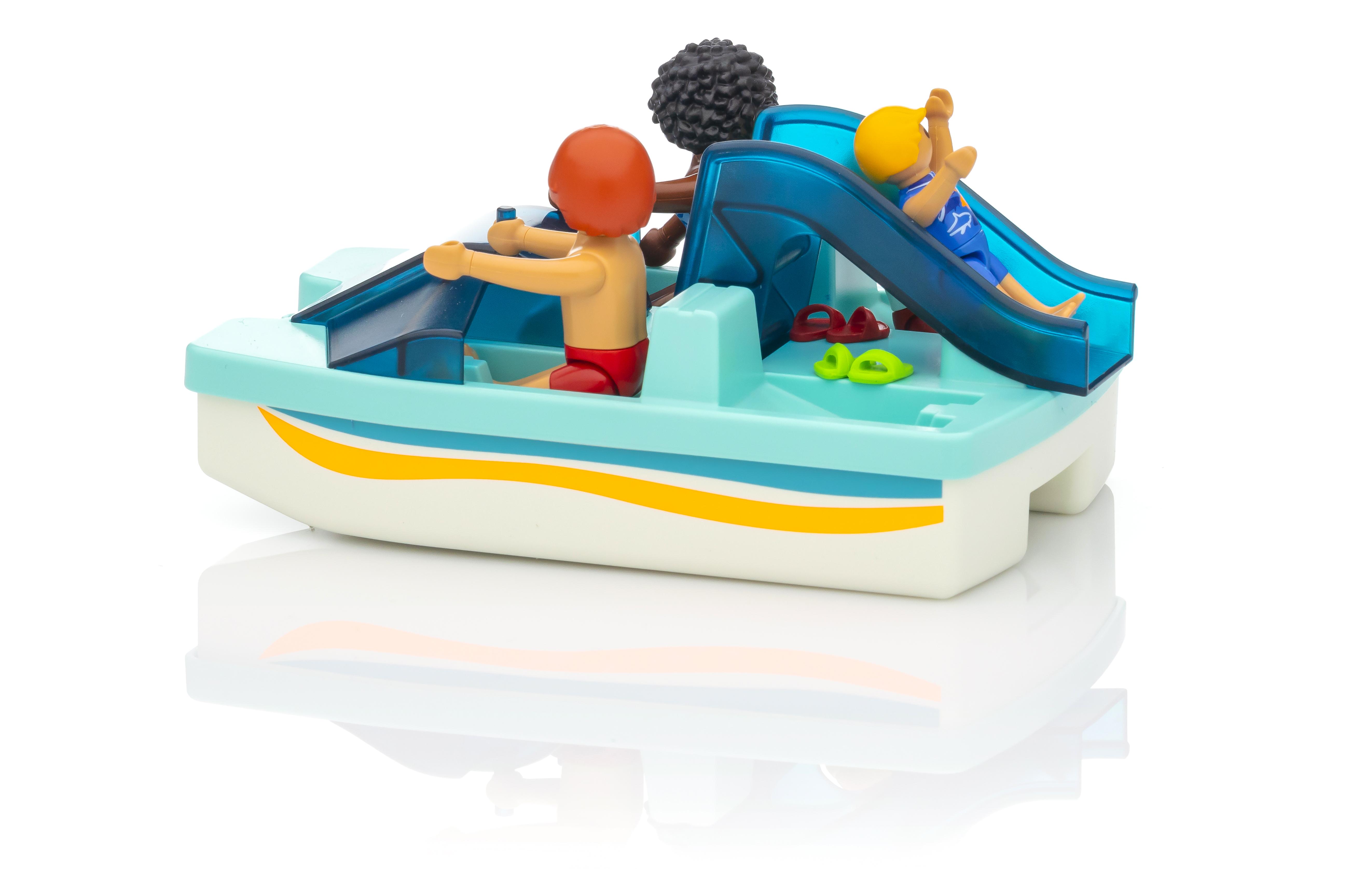 playmobil paddle boat