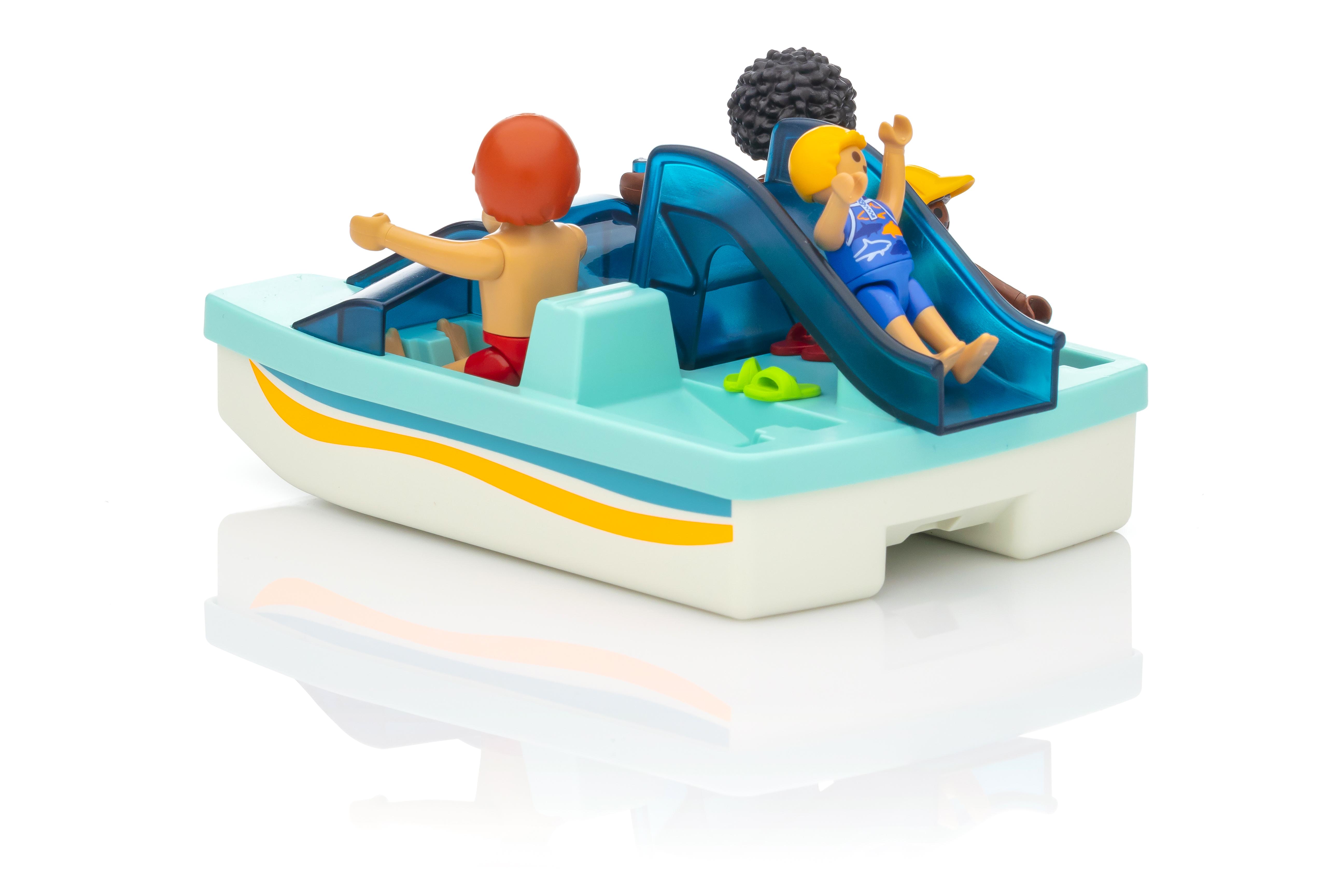 playmobil paddle boat