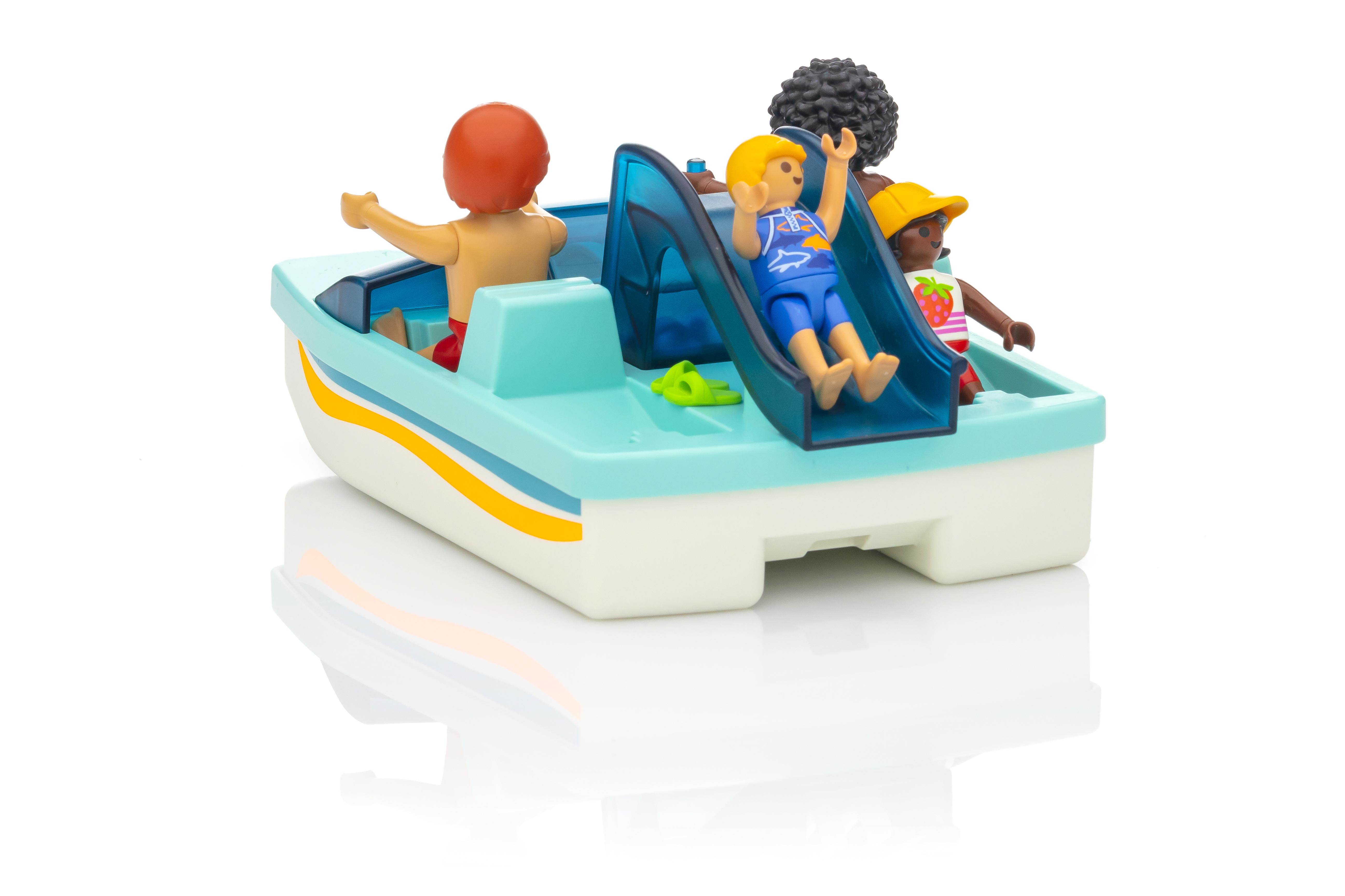 playmobil paddle boat