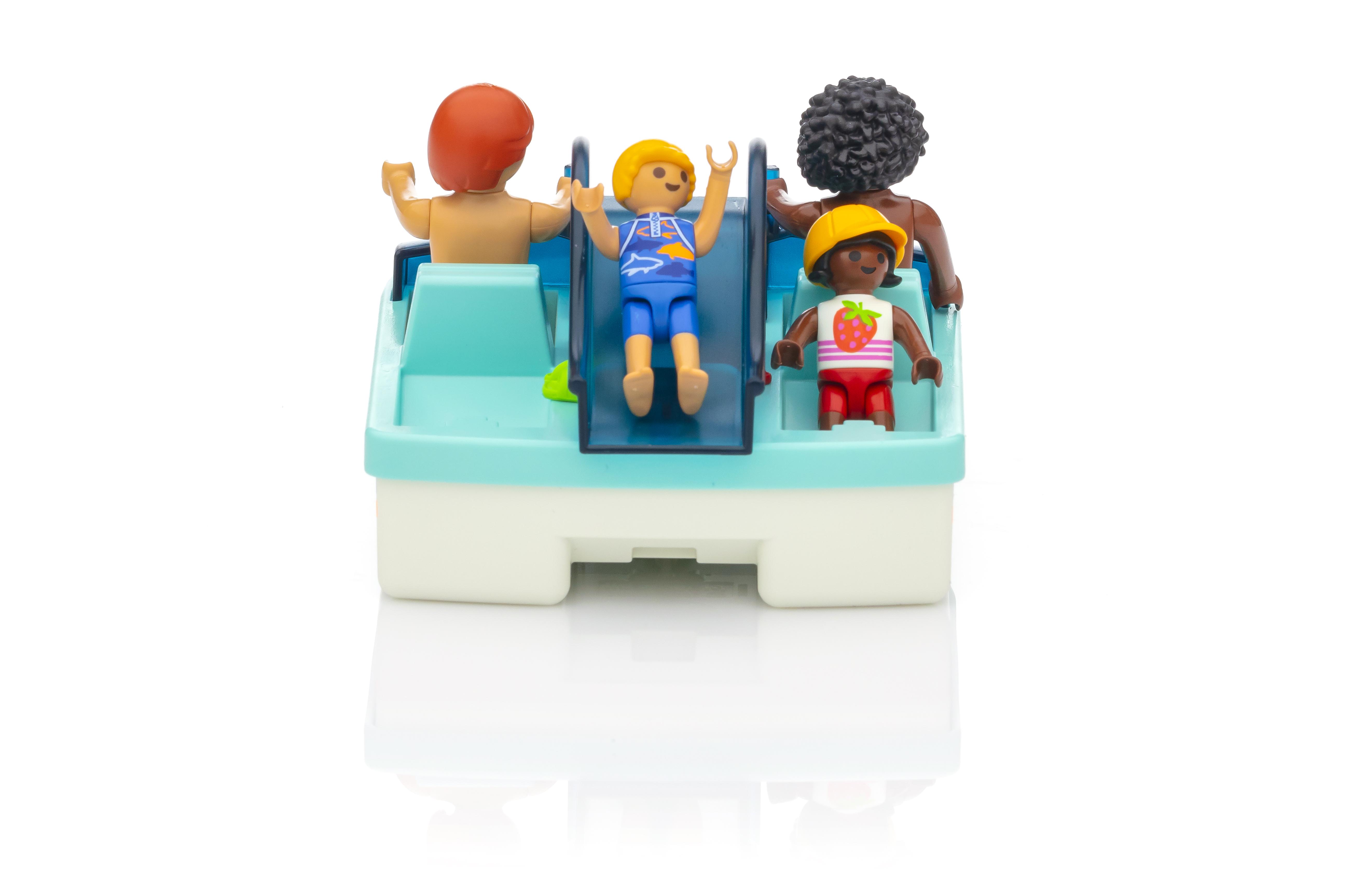 playmobil paddle boat