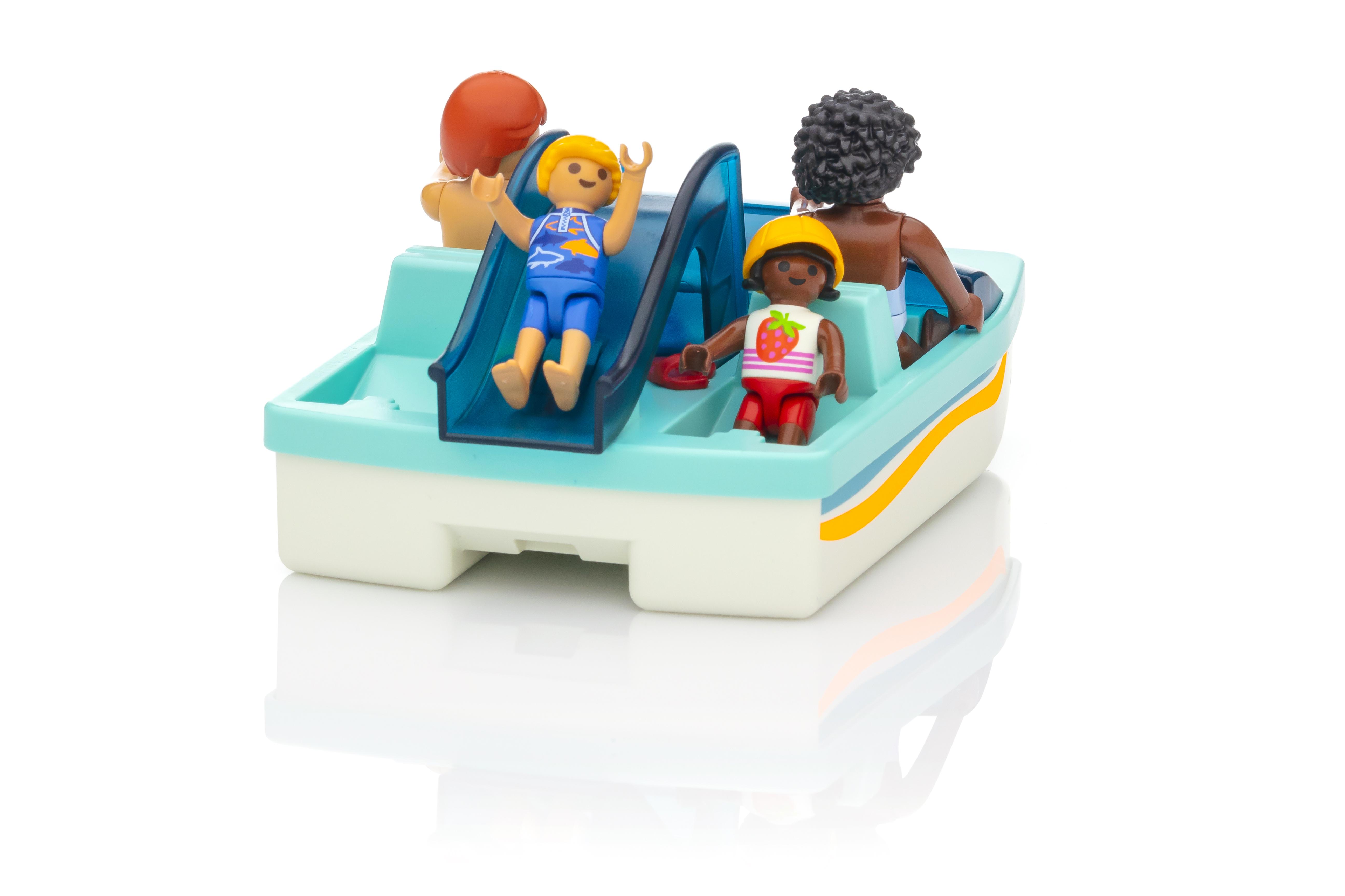 playmobil paddle boat