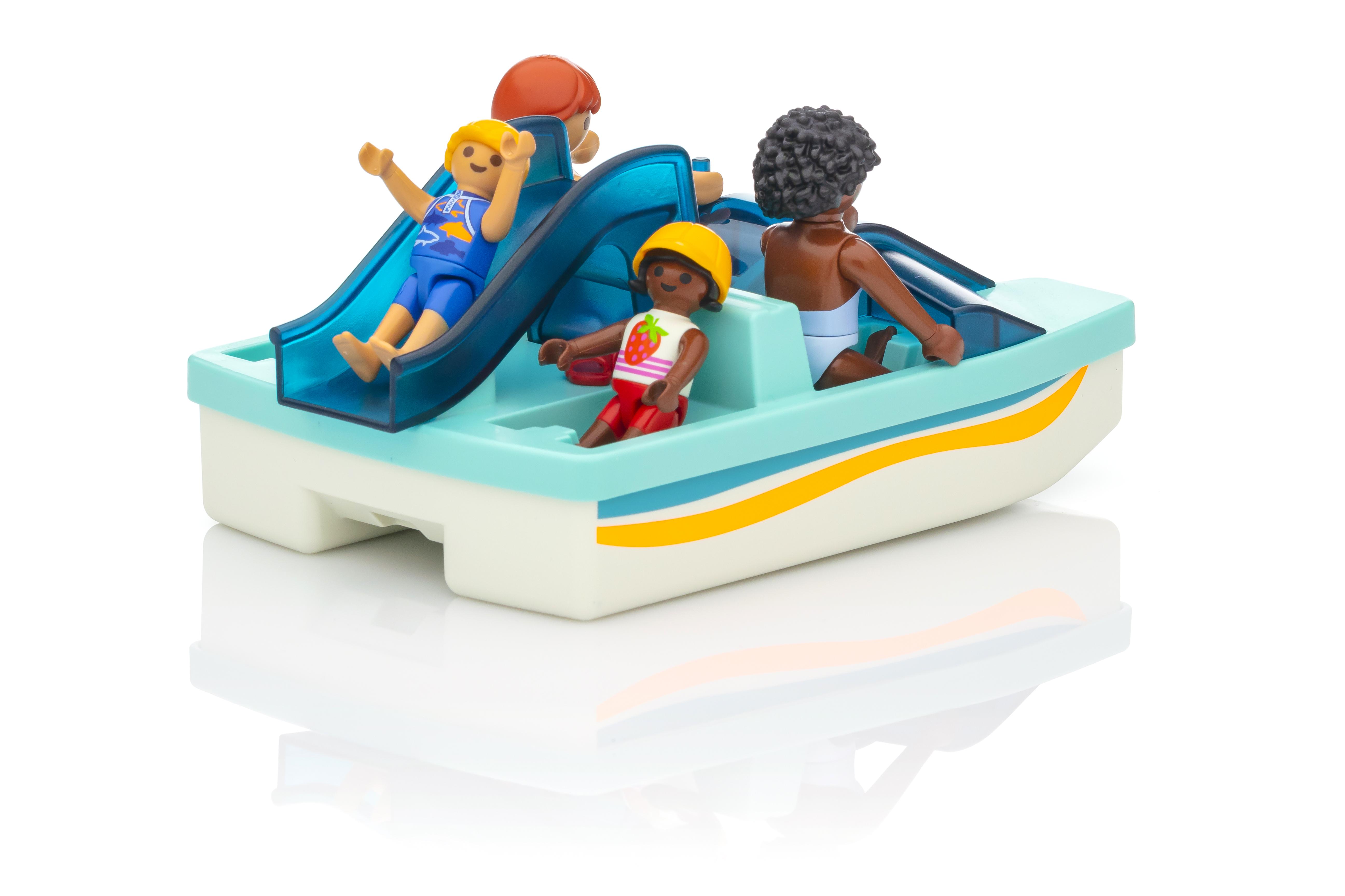 playmobil family fun boat