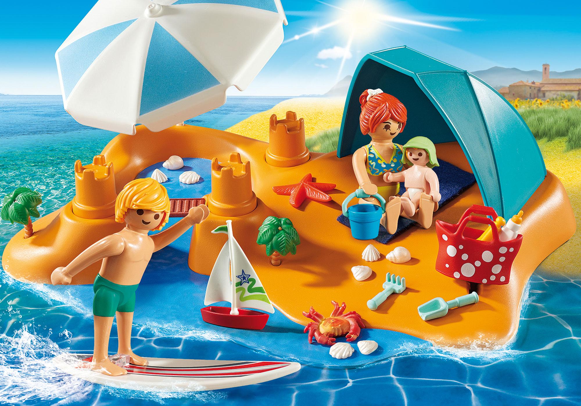 playmobil famille de vacanciers