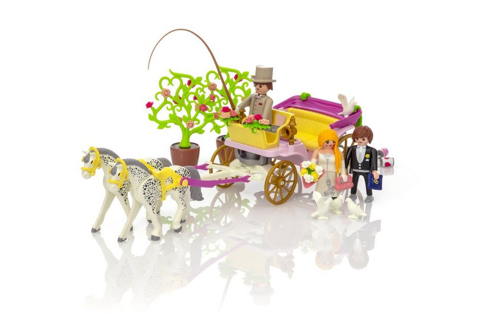 Details about   Playmobil City Life 9427 Wedding Carriage 91pc NEW IN BOX 