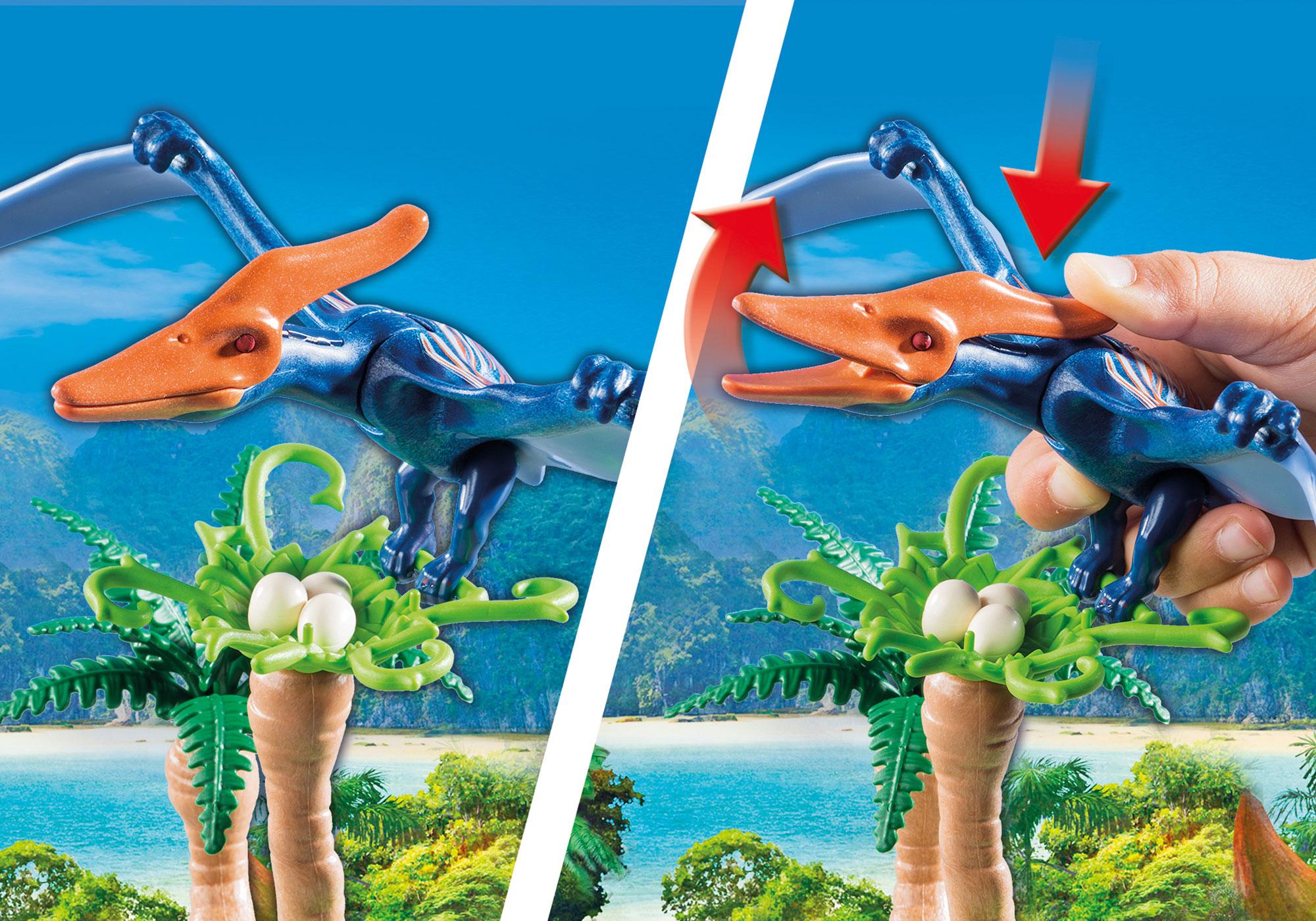 PLAYMOBIL 9430 The Explorers Adventure Copter With Pterodactyl for sale online 