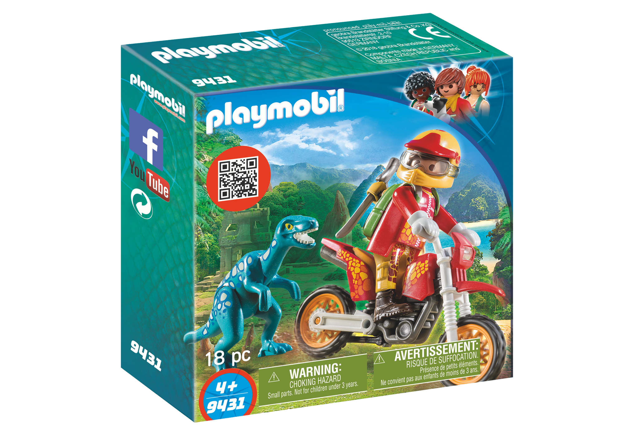 casque moto playmobil