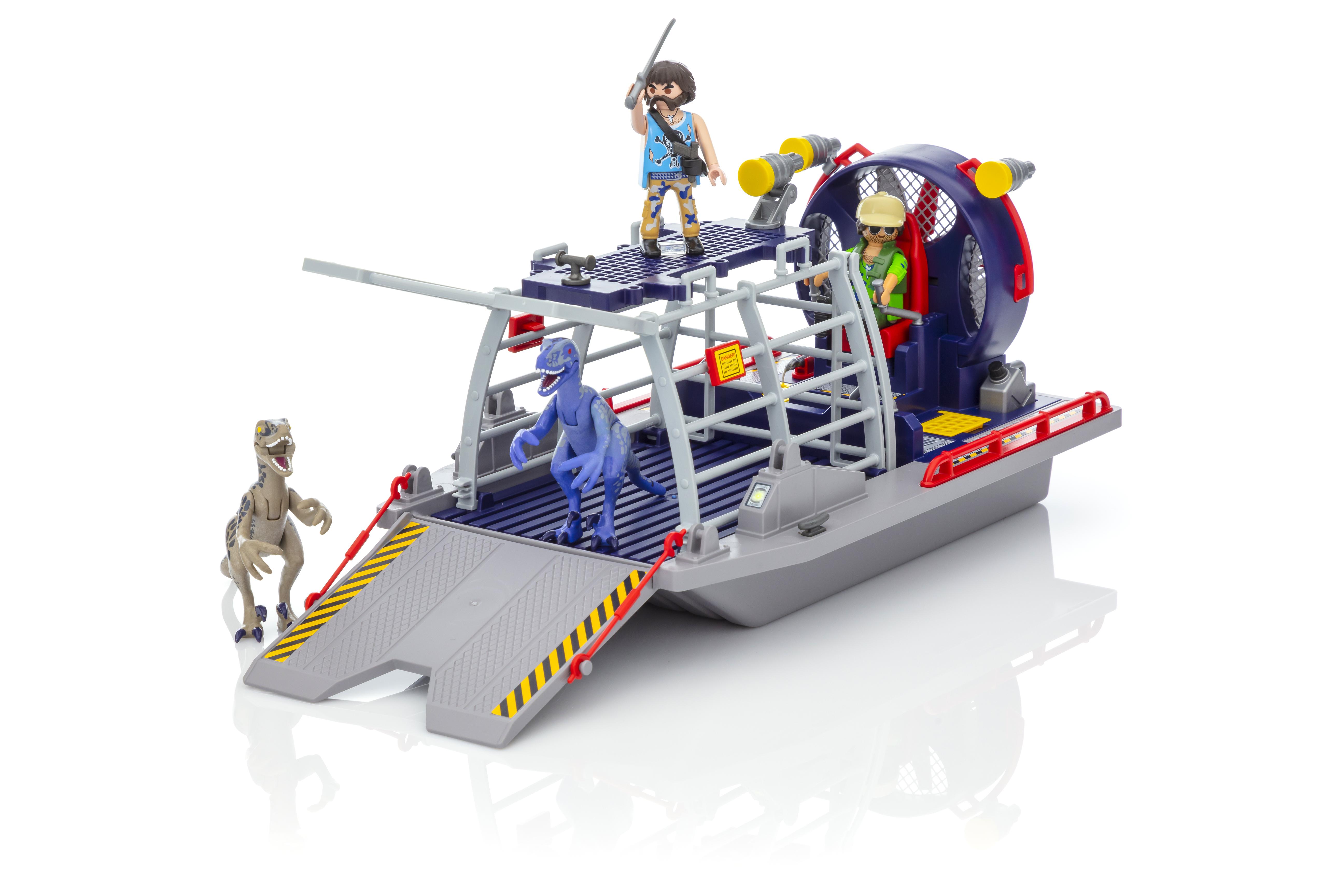 playmobil dinosaur boat