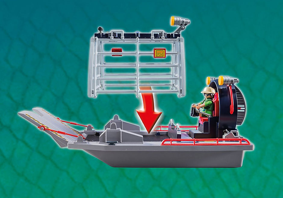 9433 Enemy Airboat with Raptors detail image 7