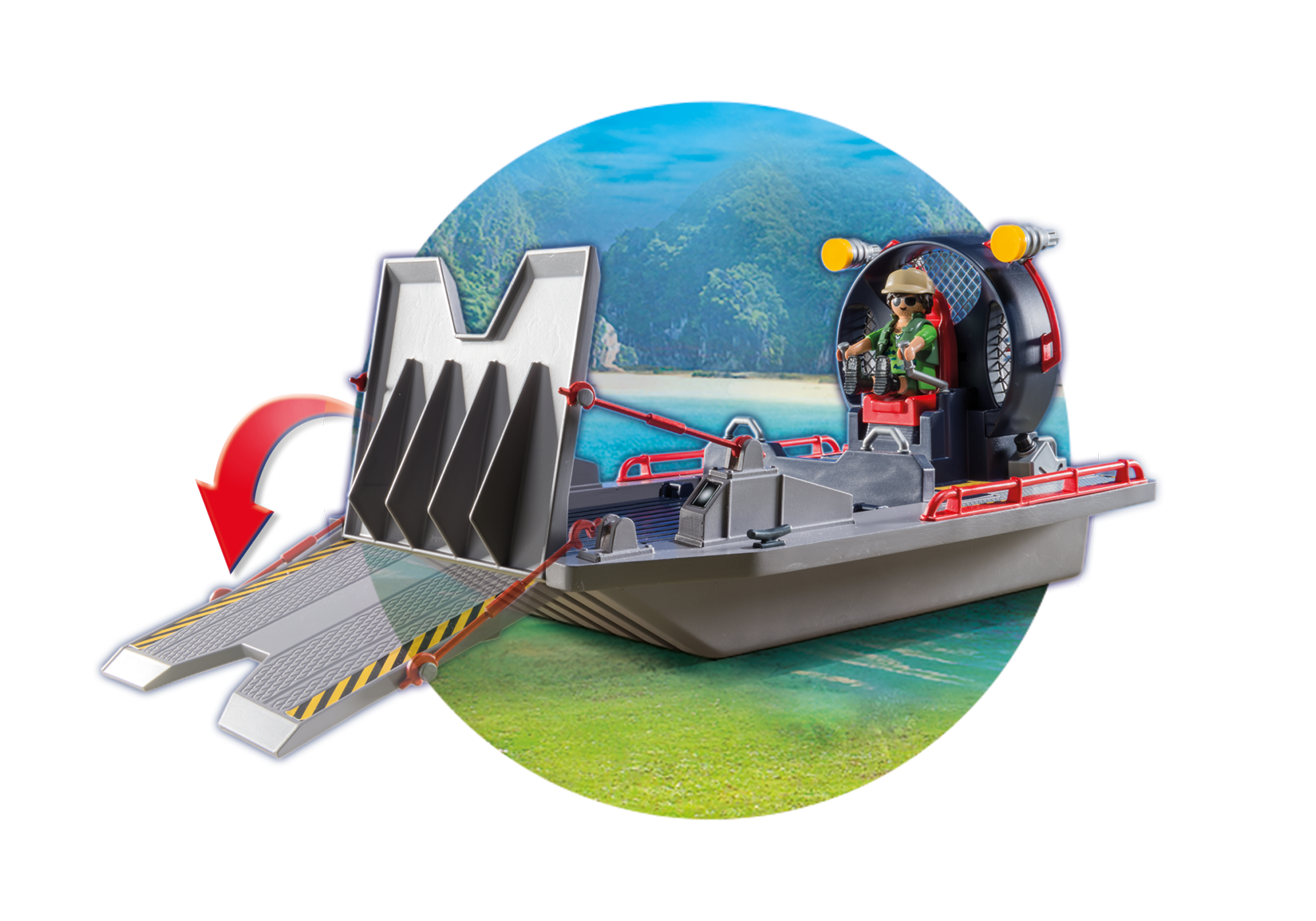 playmobil airboat