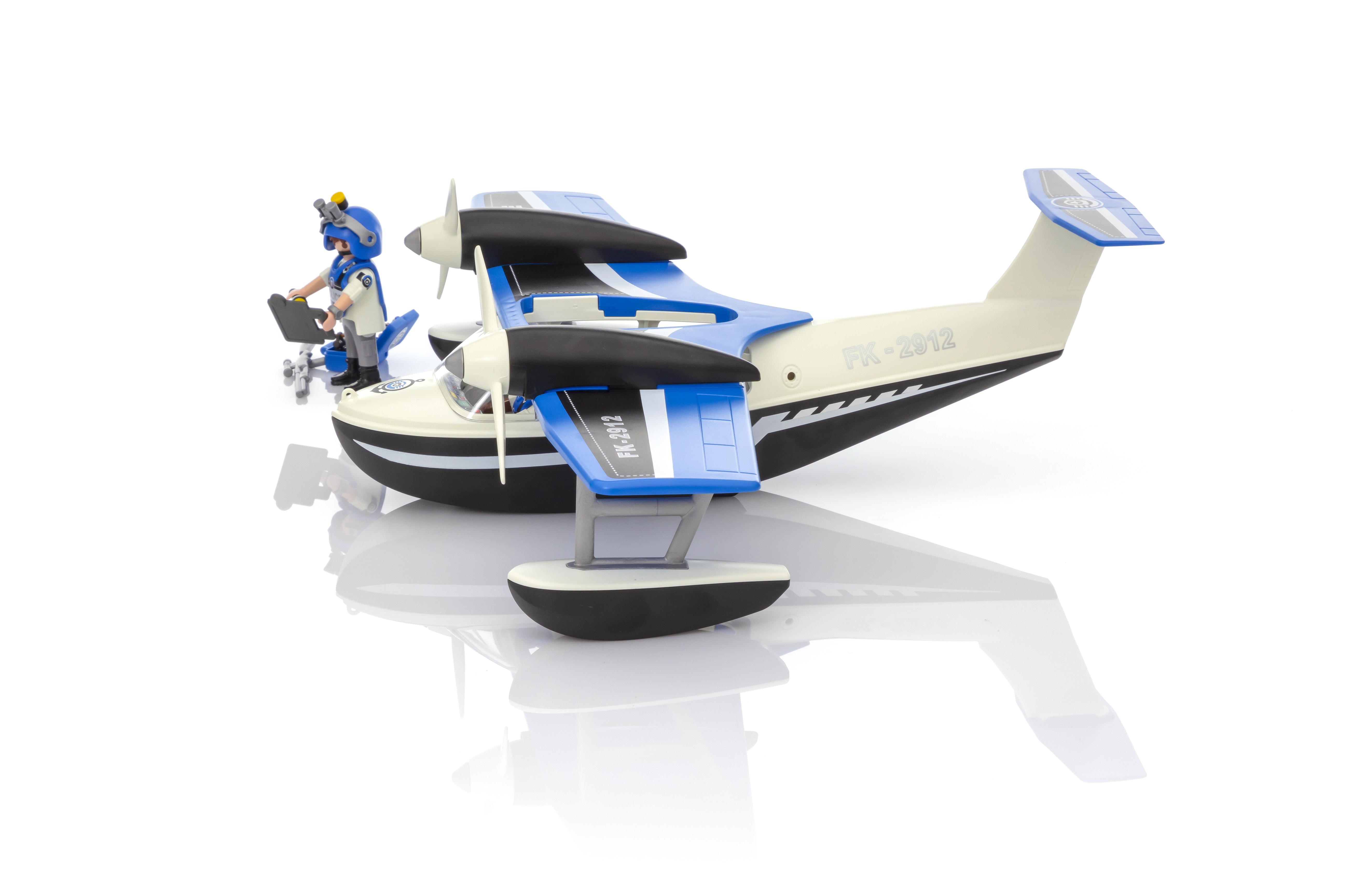 playmobil hidroavion policia
