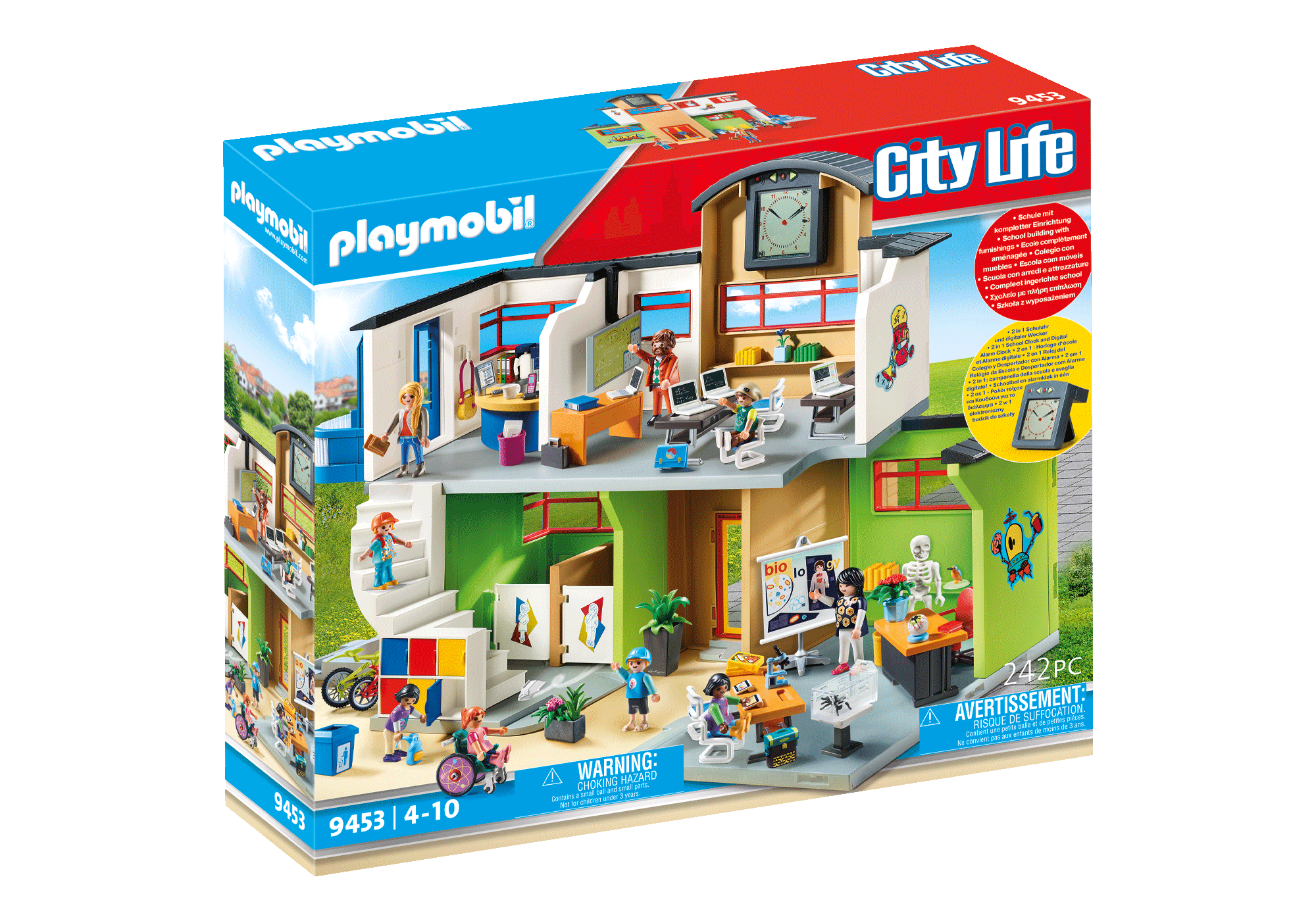 playmobil bus ecole