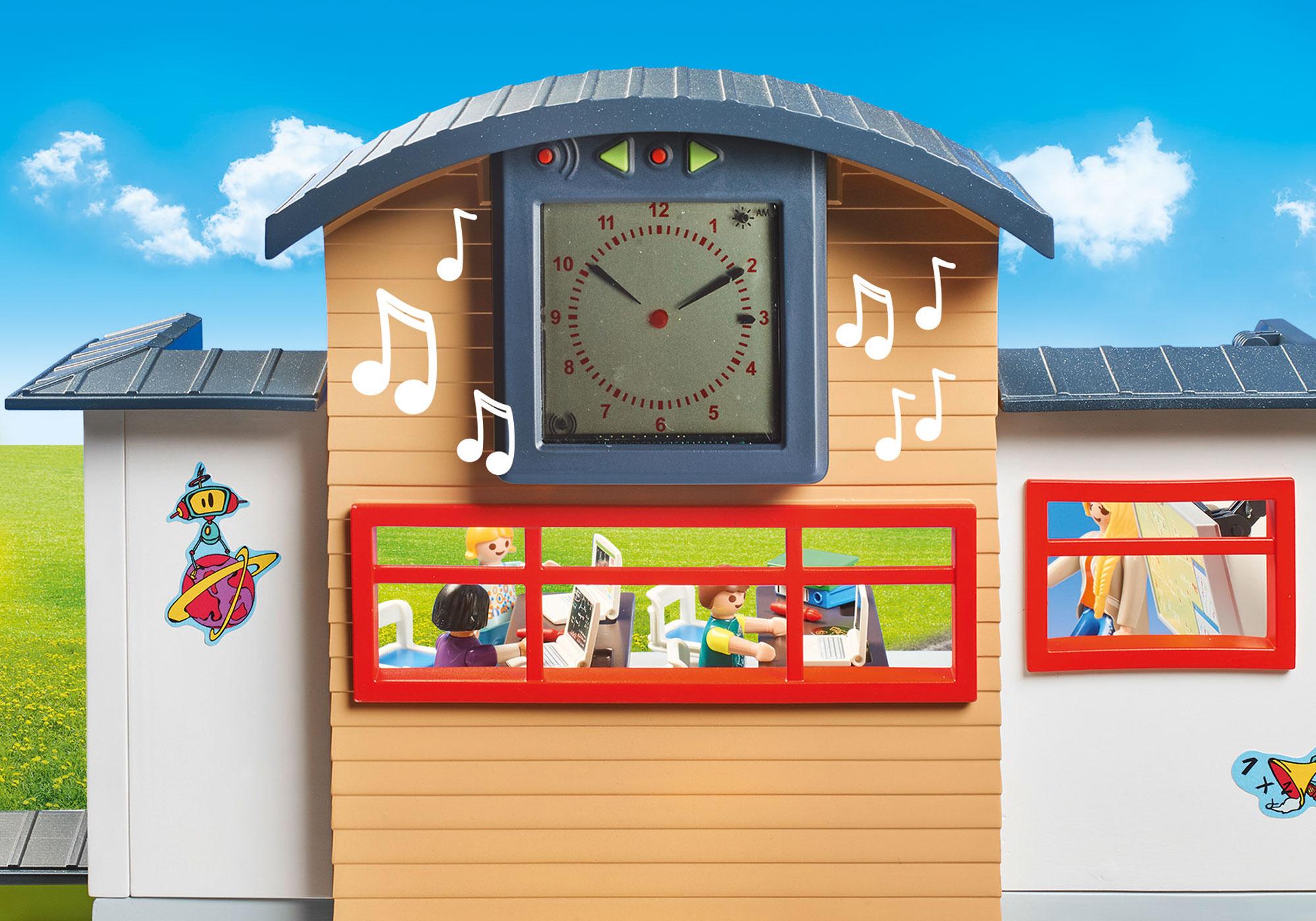 la escuela de playmobil