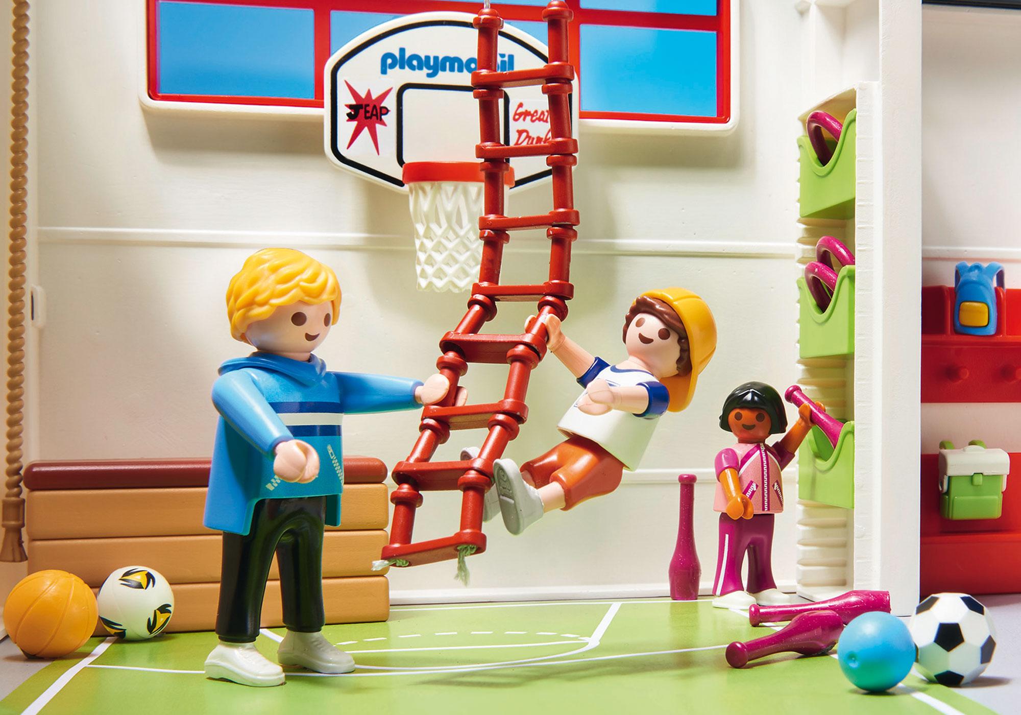 gimnasio de playmobil