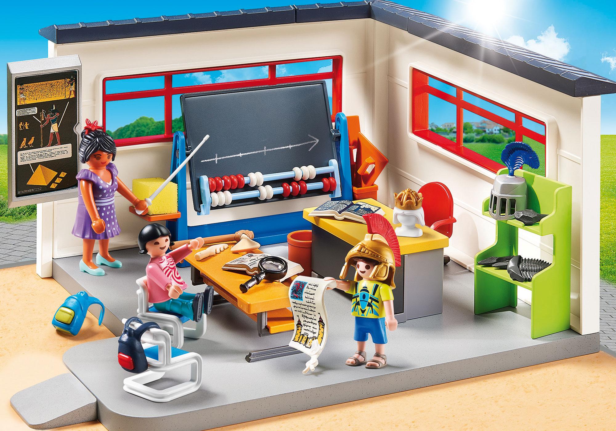 playmobil city life ecole avec salle de classe