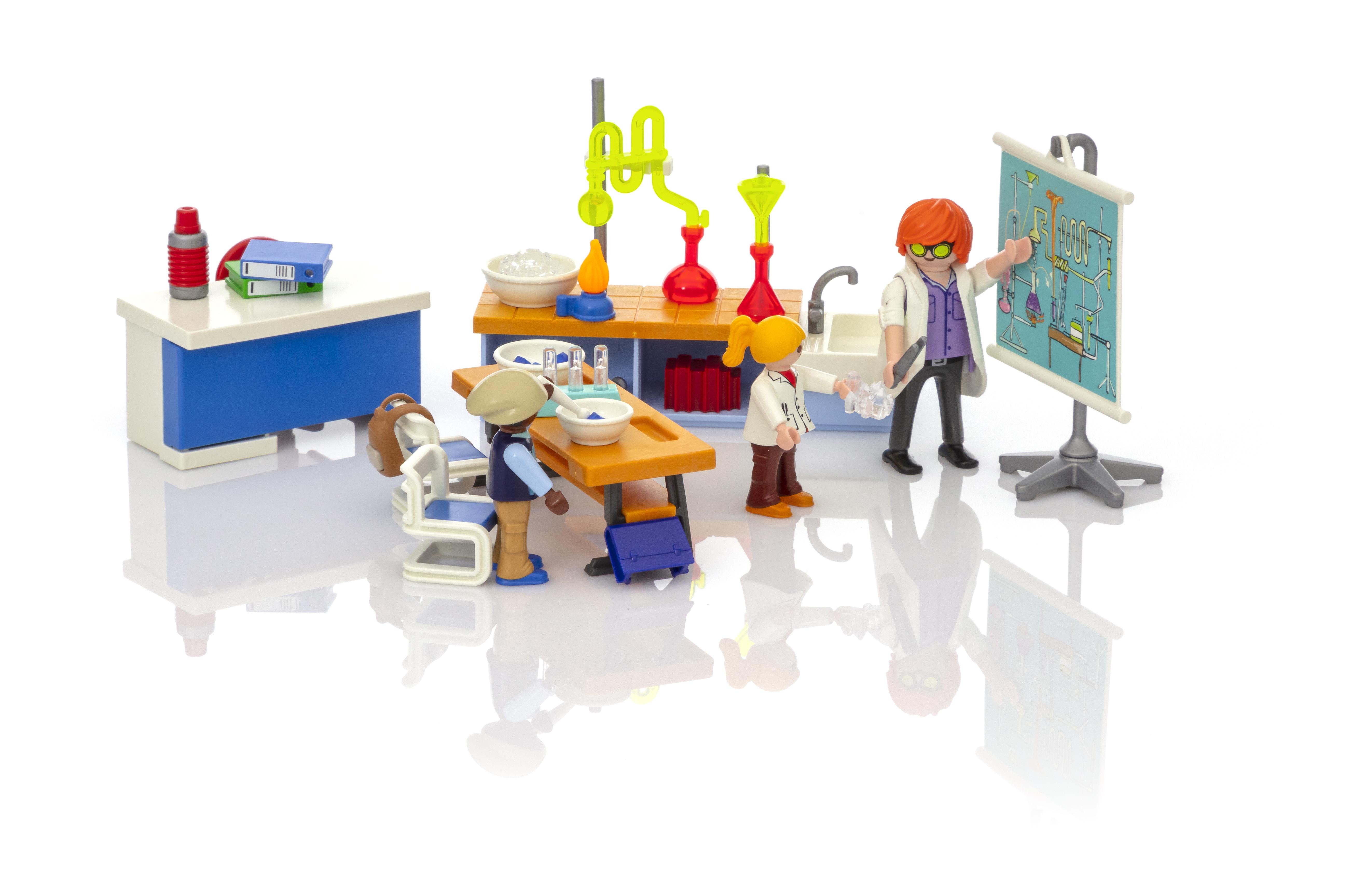 playmobil science lab
