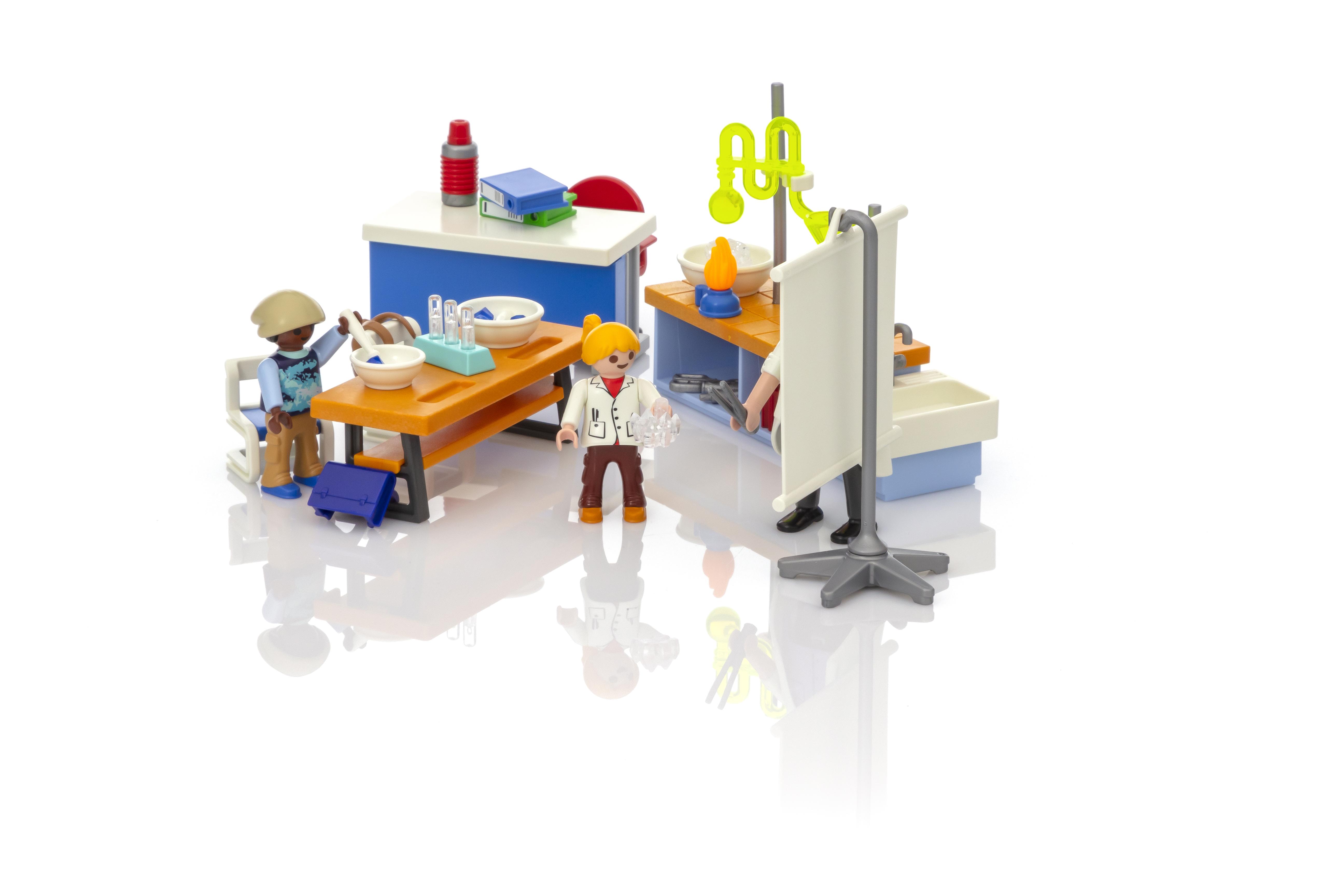 playmobil science lab