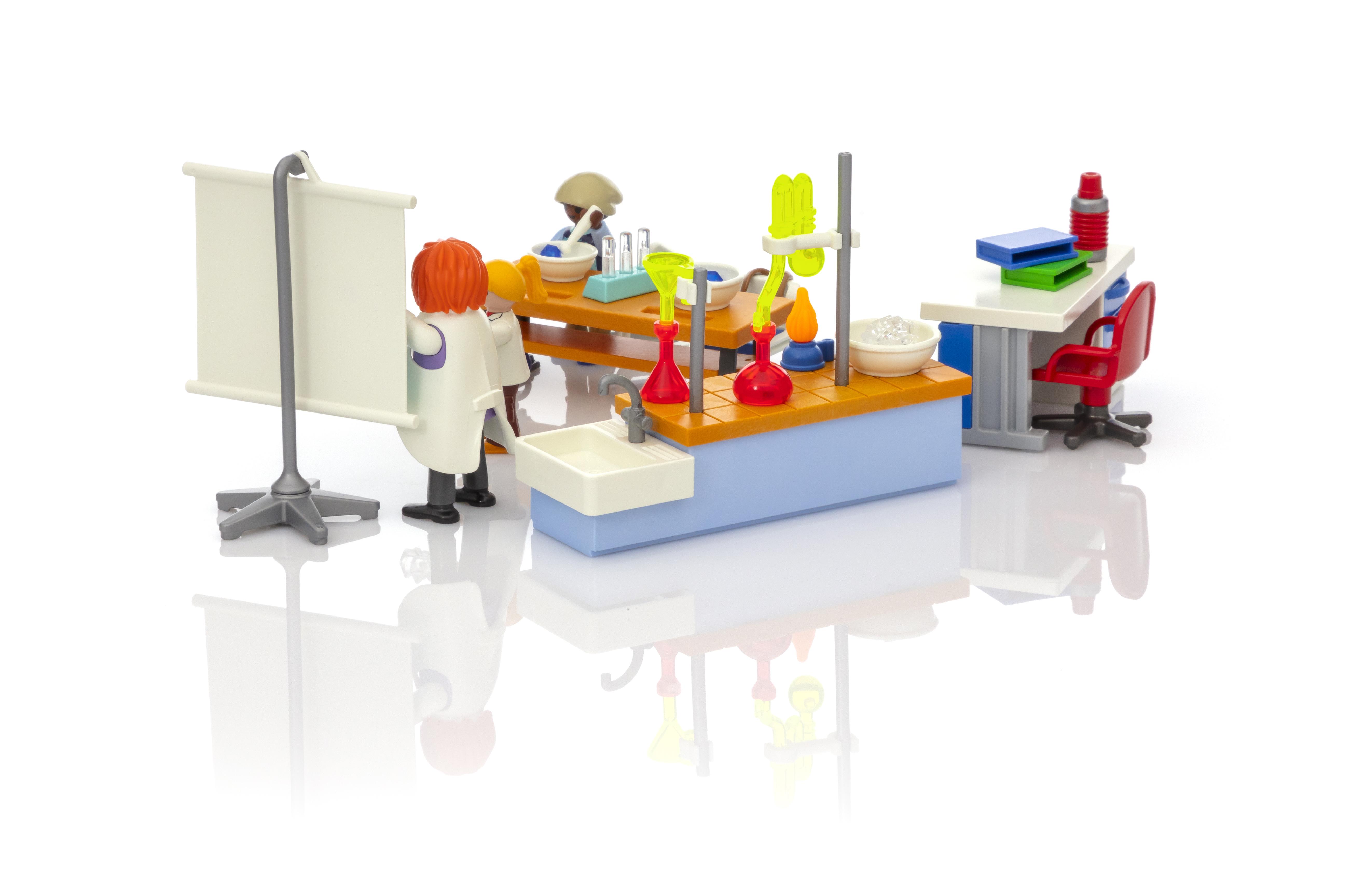 playmobil science lab