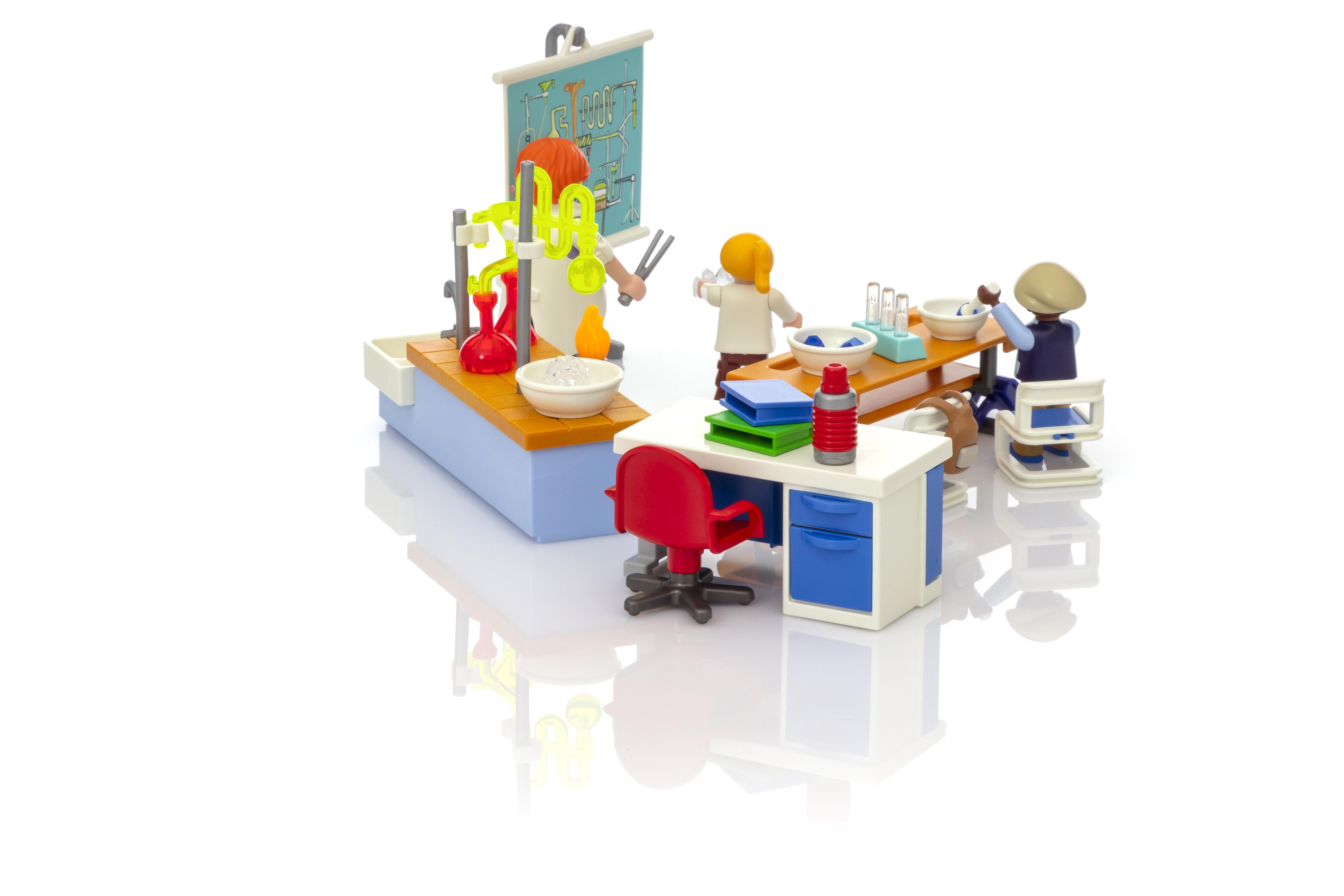 playmobil science lab