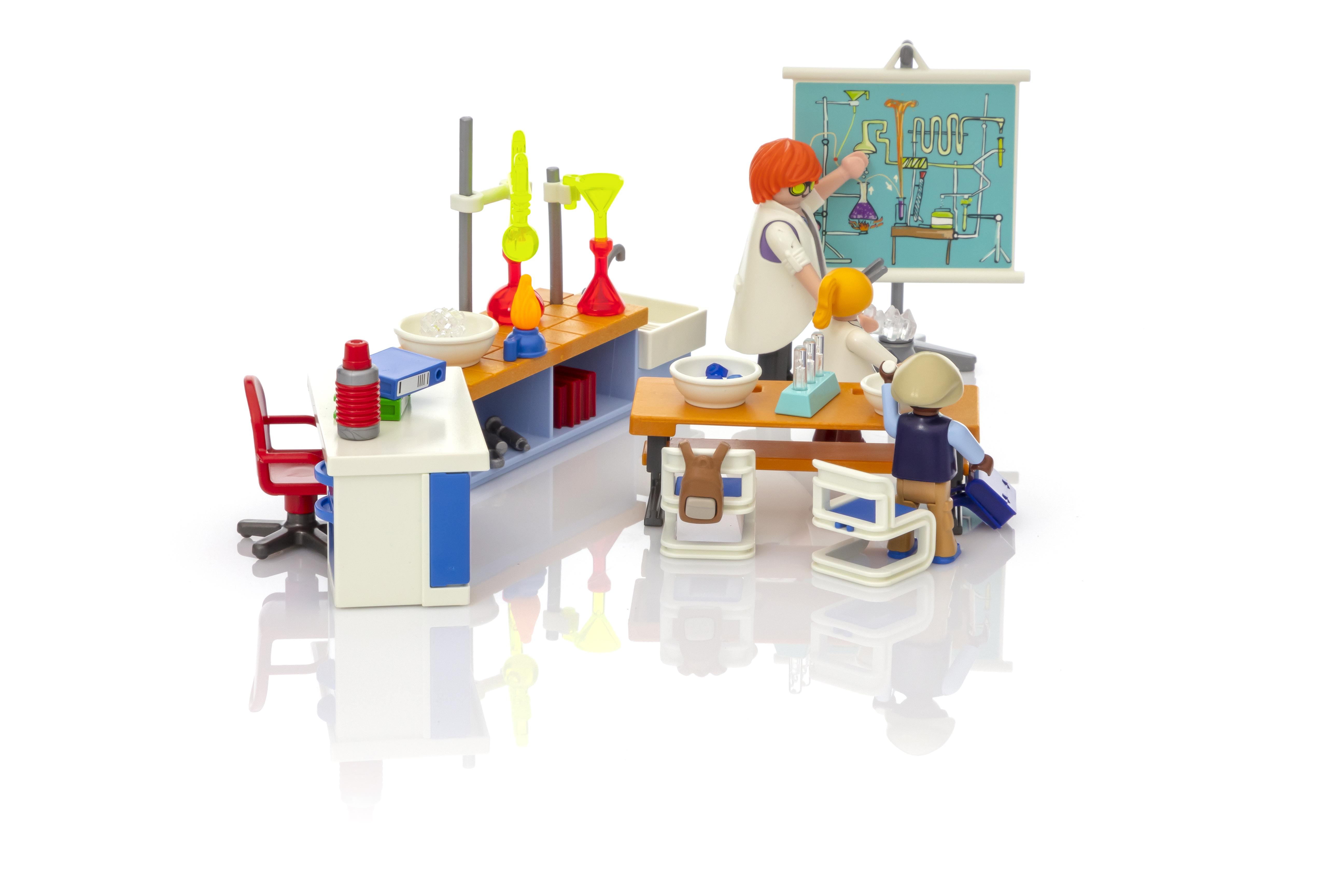 playmobil science lab