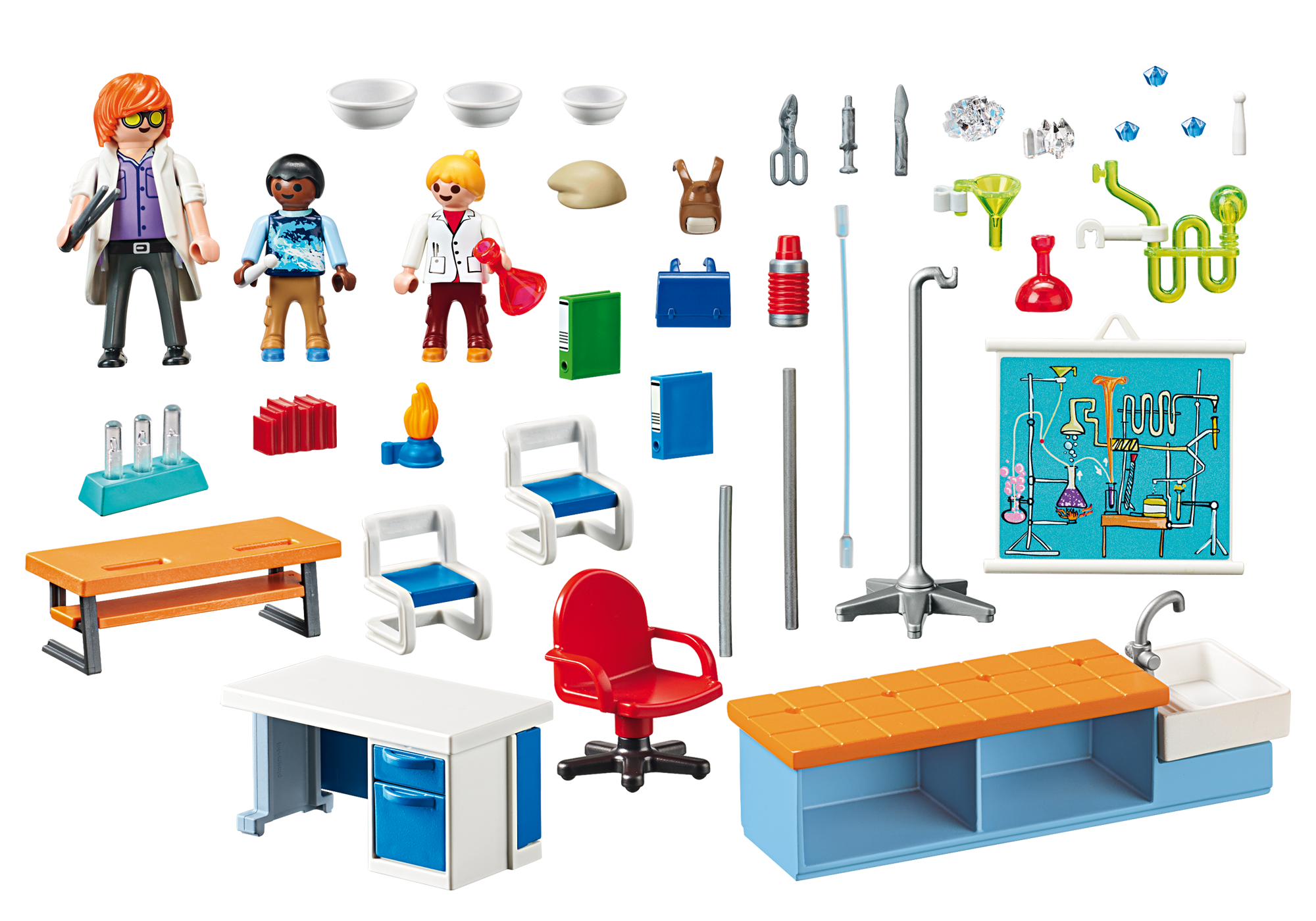 playmobil science lab