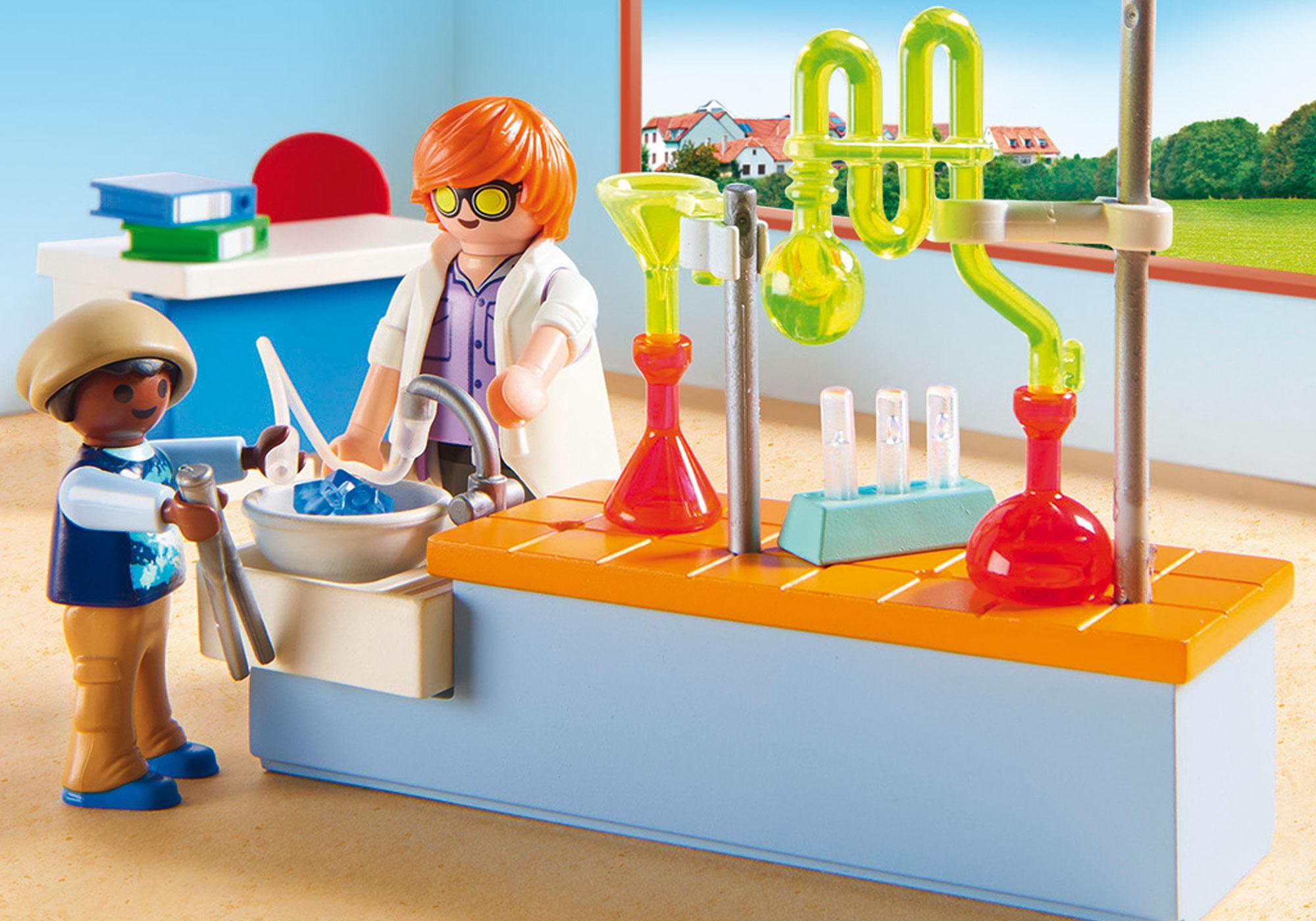 playmobil science lab