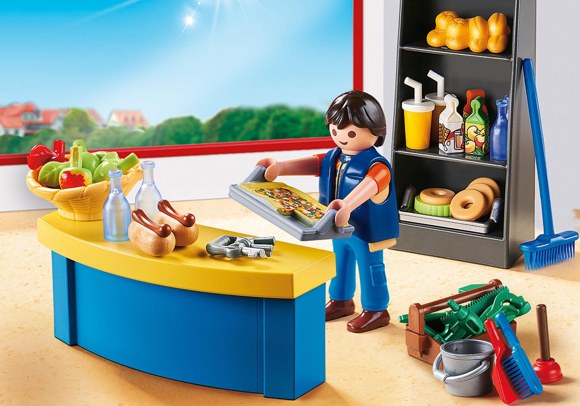 playmobil fast food restaurant