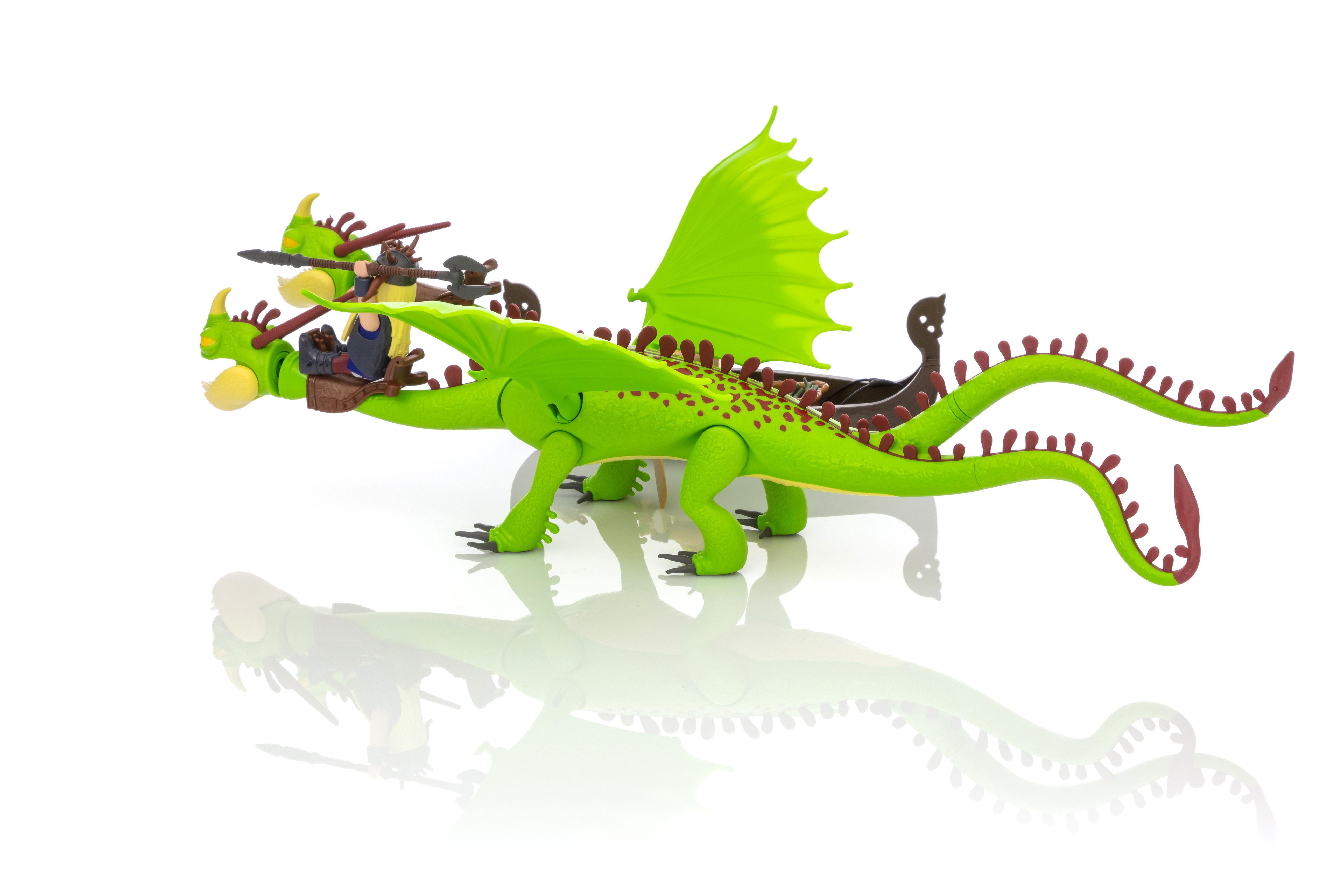dragon 2 cabezas playmobil