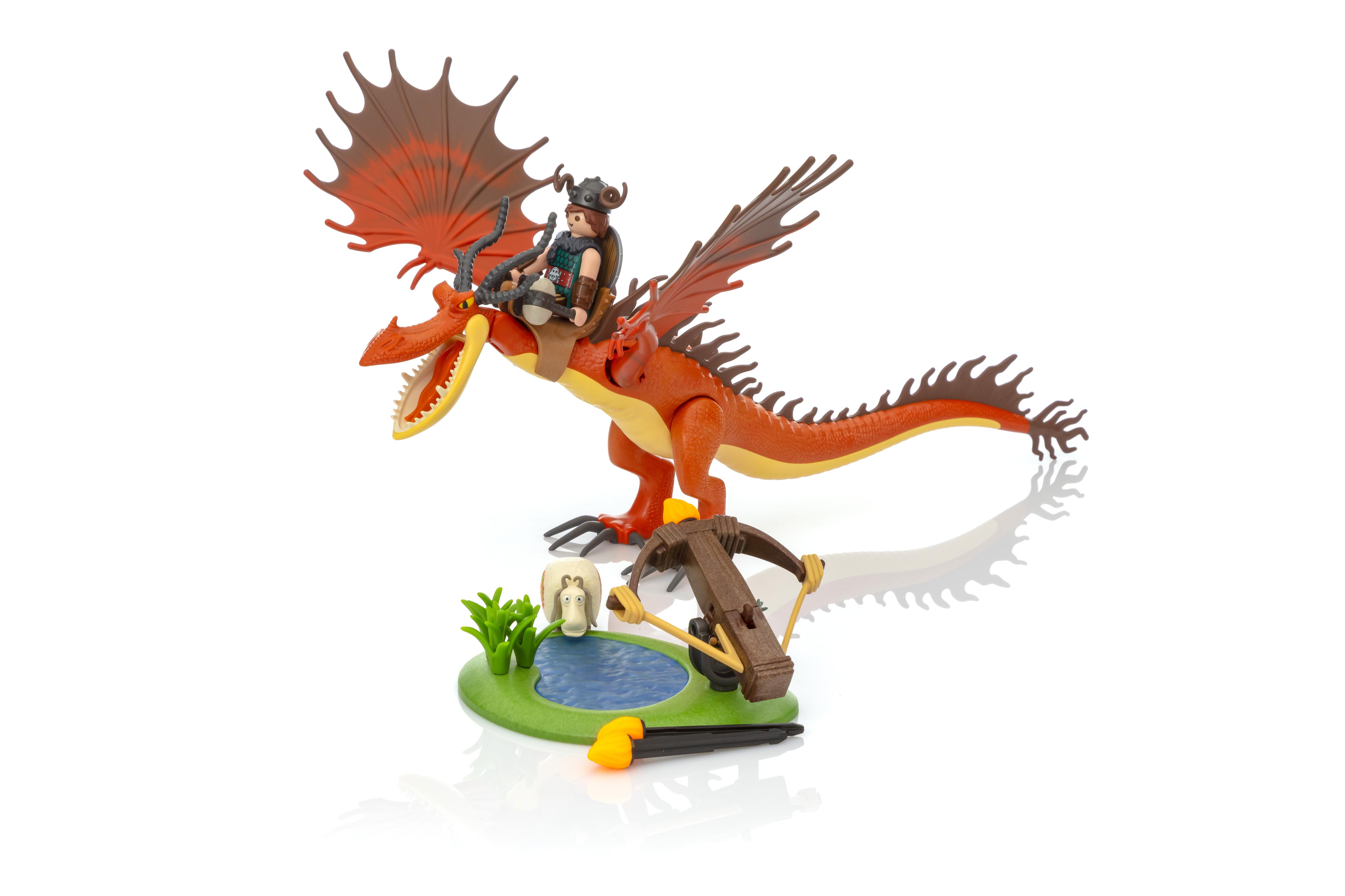 snotlout and hookfang playmobil