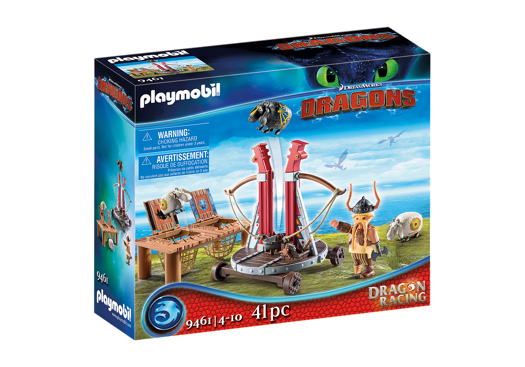 Integrere tung Samtykke Dragon Racing:Gobber the Belch with - 9461 | PLAYMOBIL®