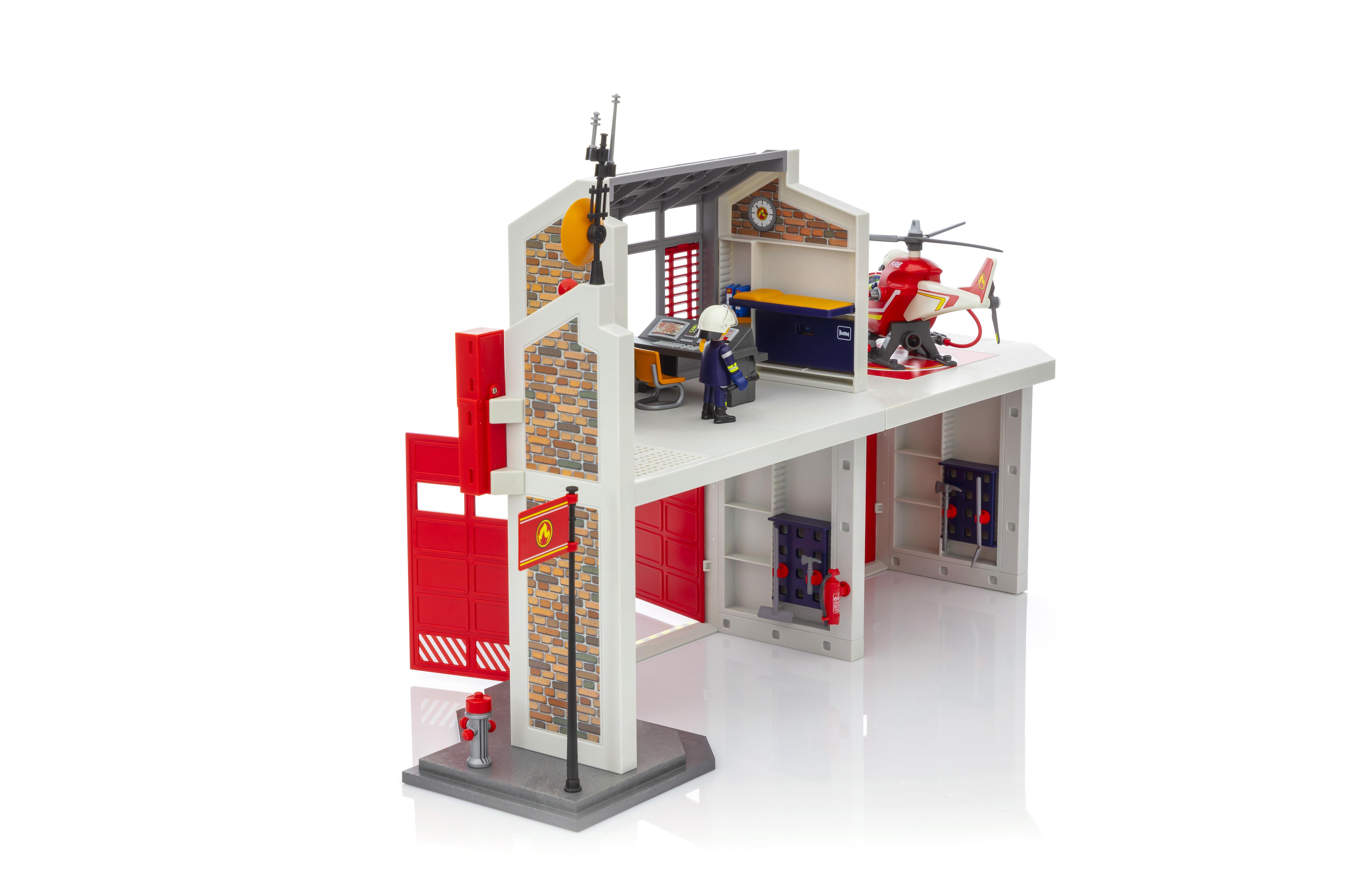 playmobil fire station 9462