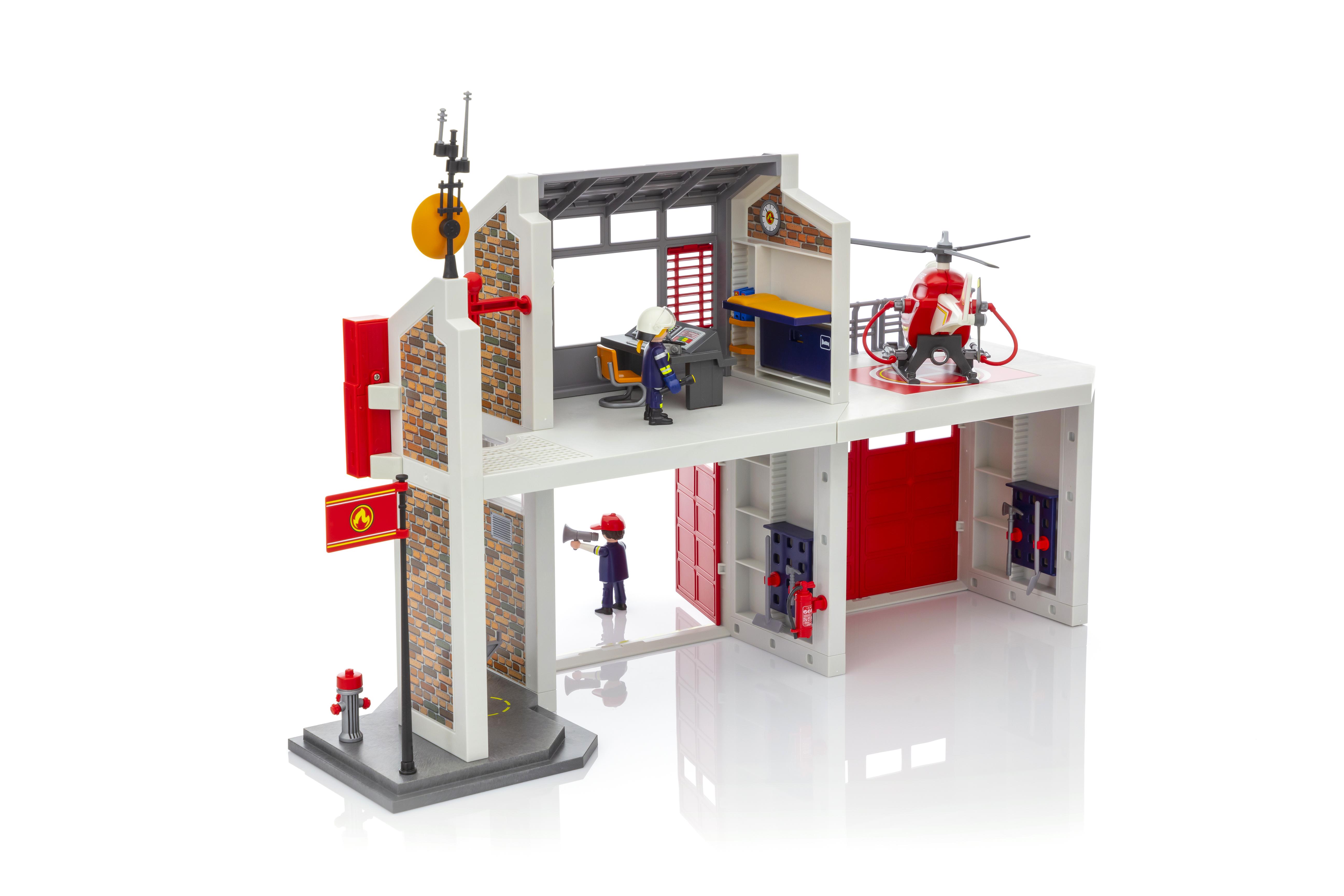 playmobil fire station