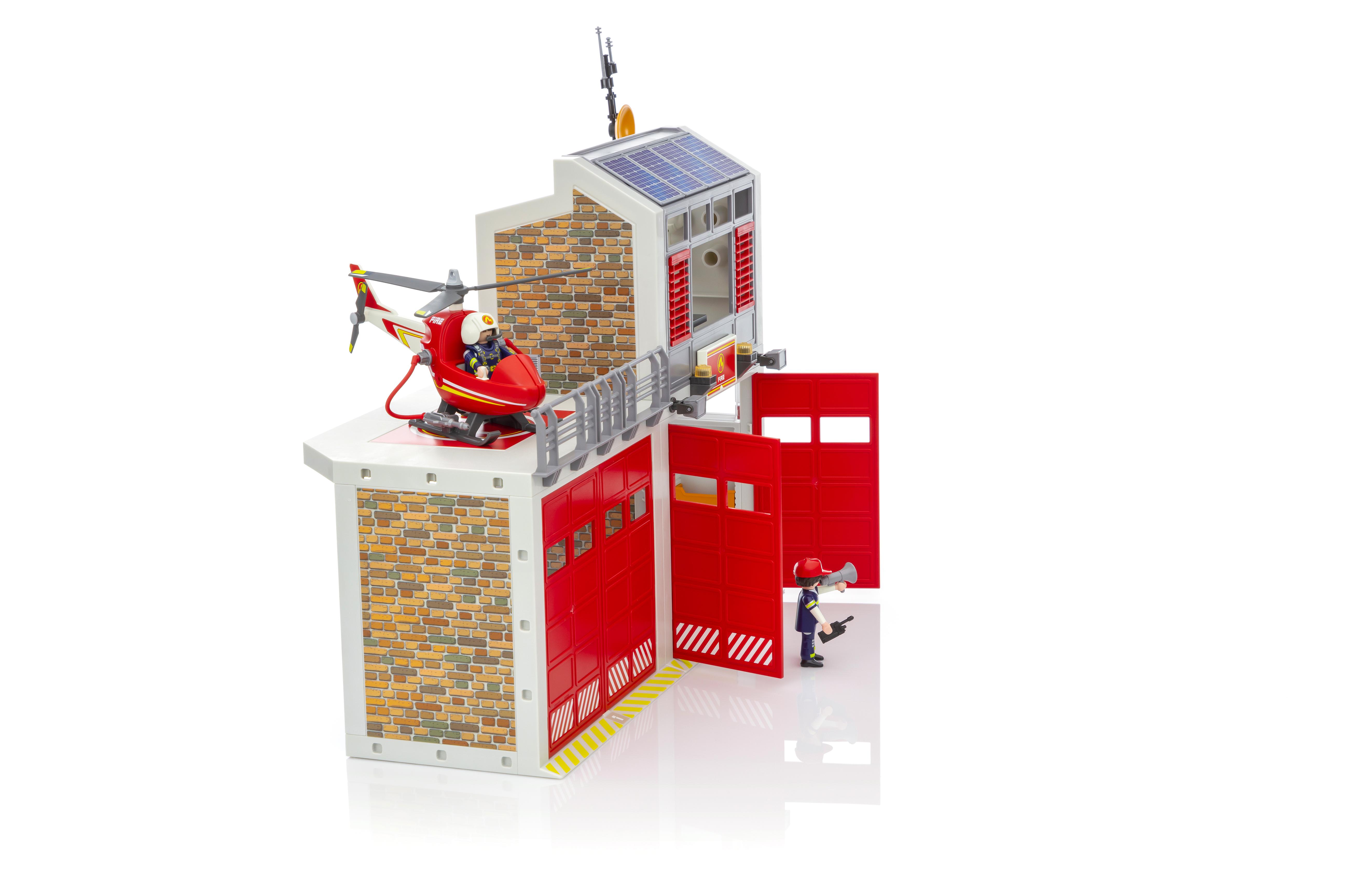 caserne pompier playmobil 9462
