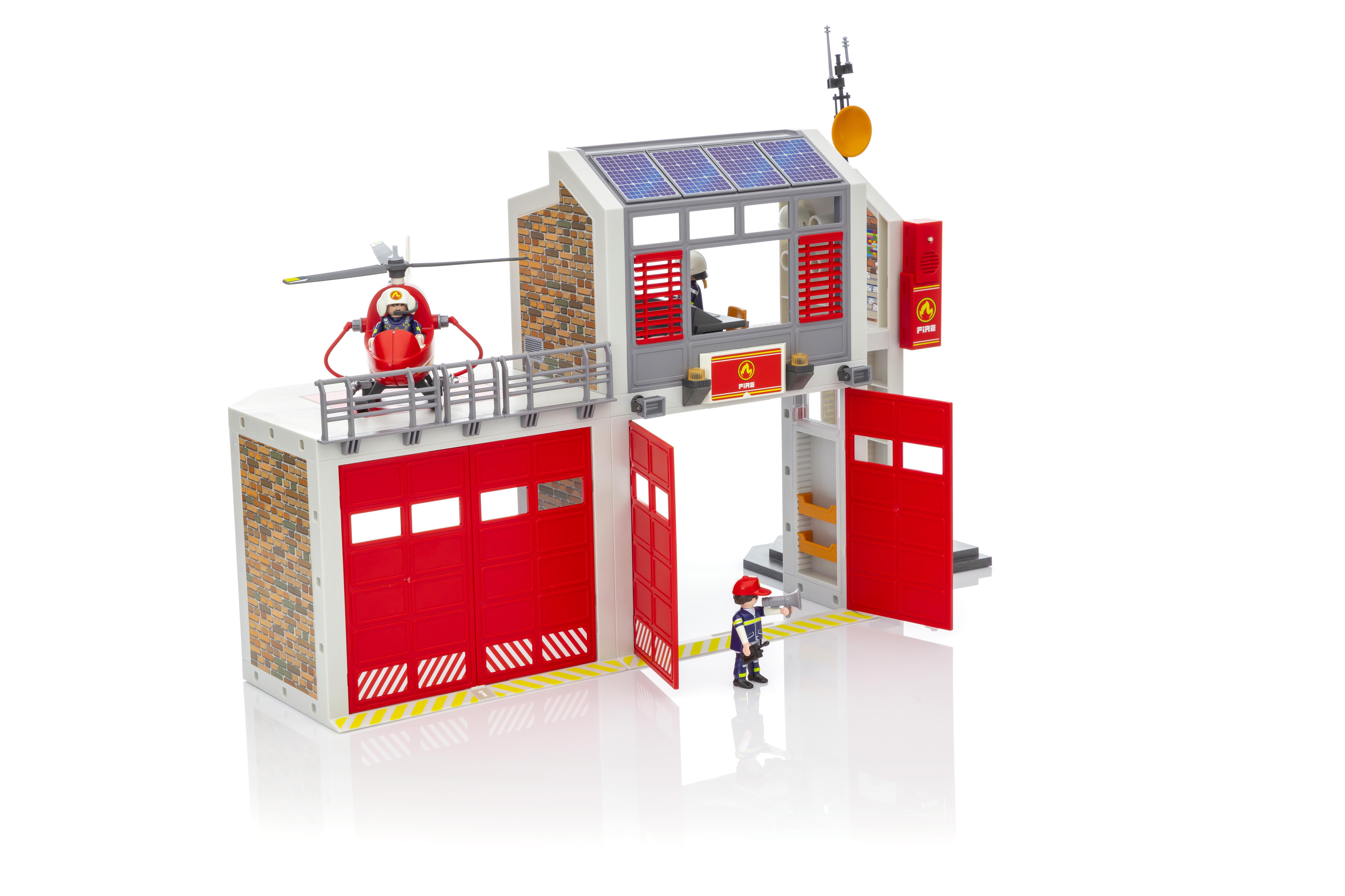 playmobil fire station