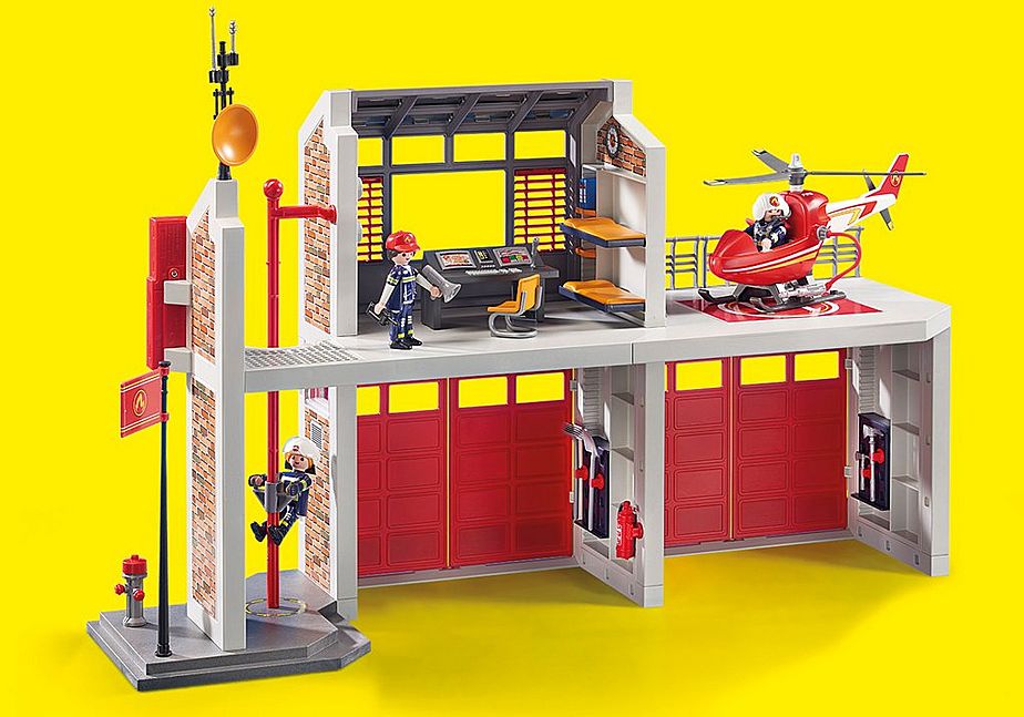 Estacion de bomberos playmobil on sale