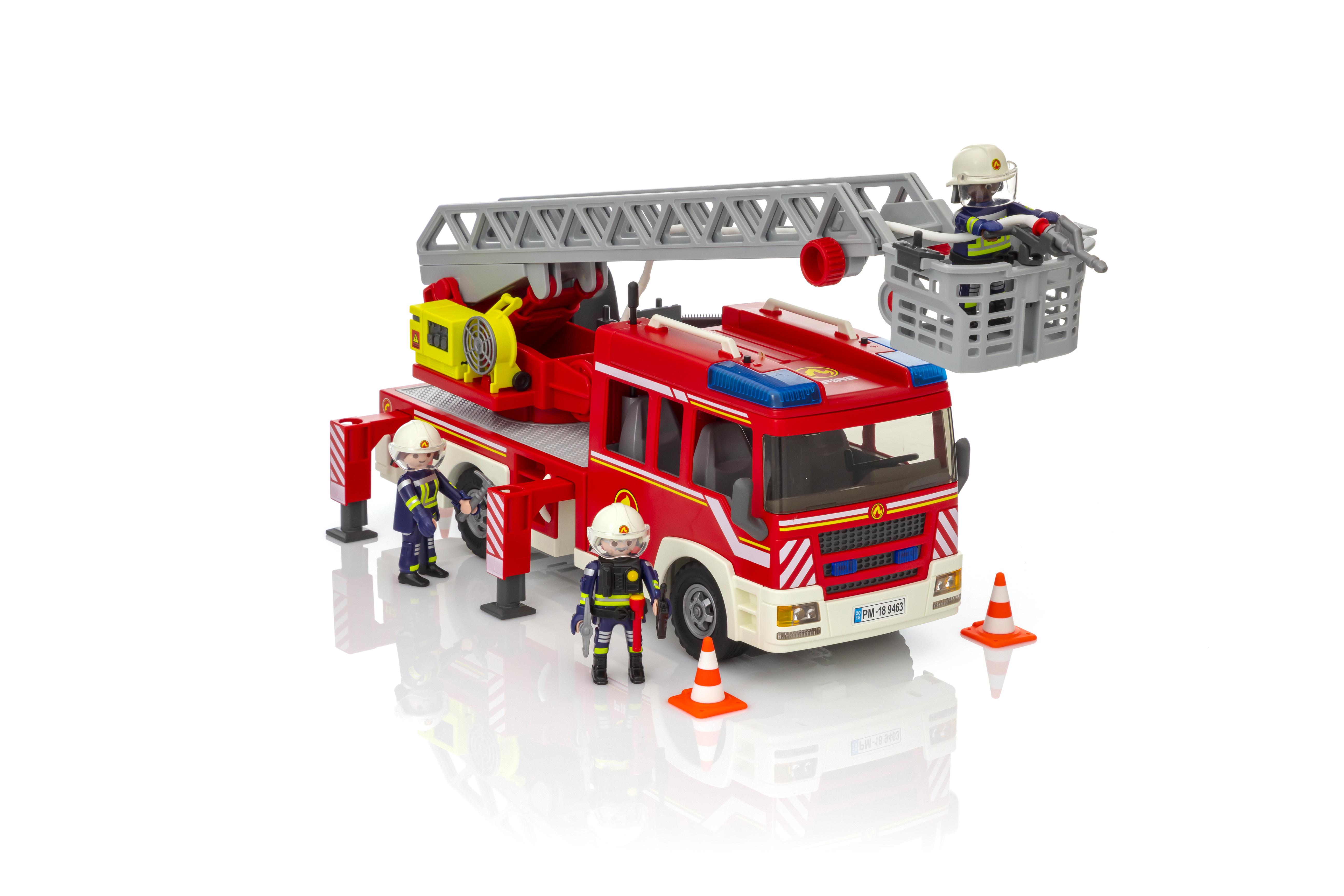 vidéos de playmobil pompier