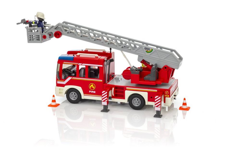 Details about   Playmobil Rescue Ladder Unit FIRE TRUCK Lights & Sounds CITY ACTION NEW 